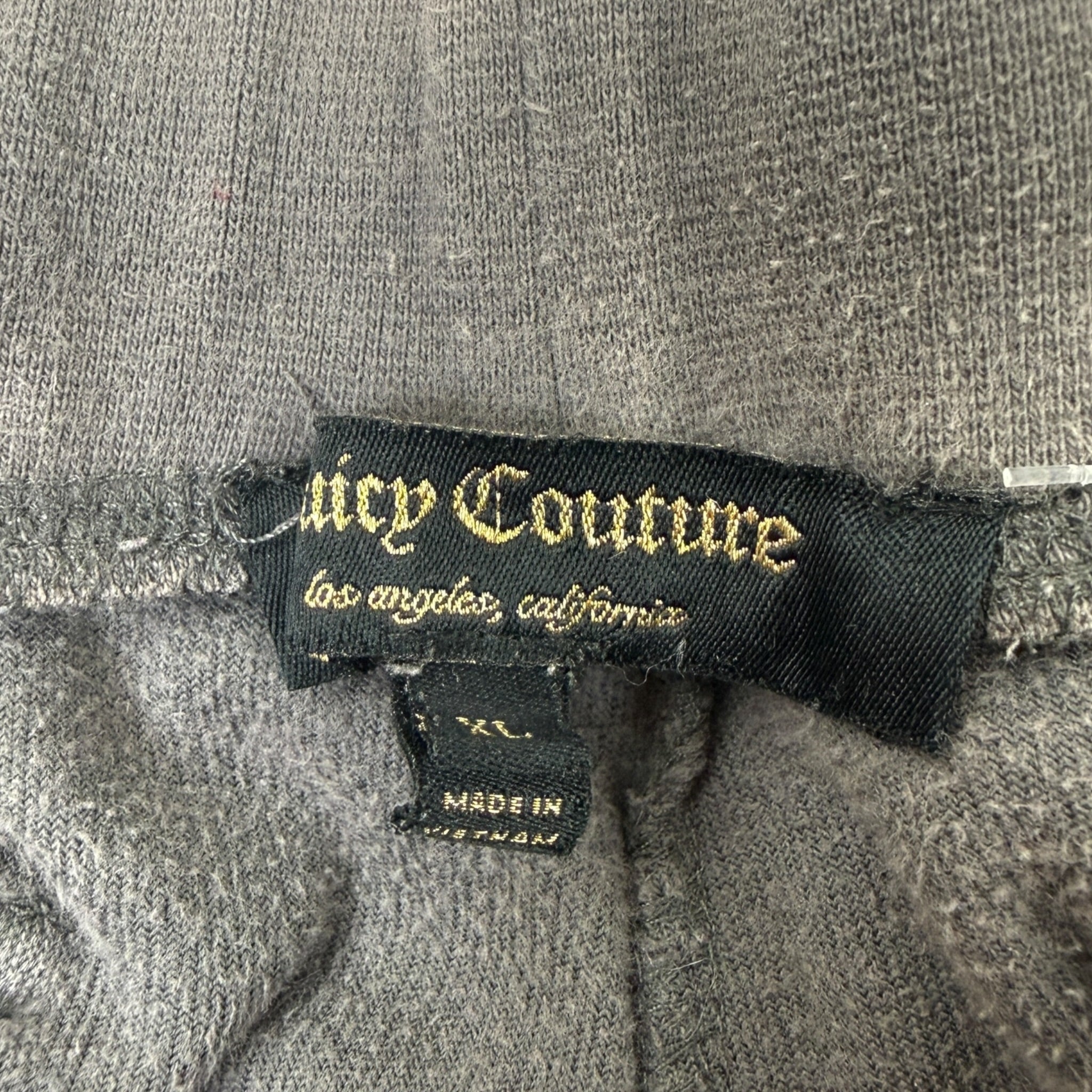 (W) Juicy Couture Velour Sweatpants Grey