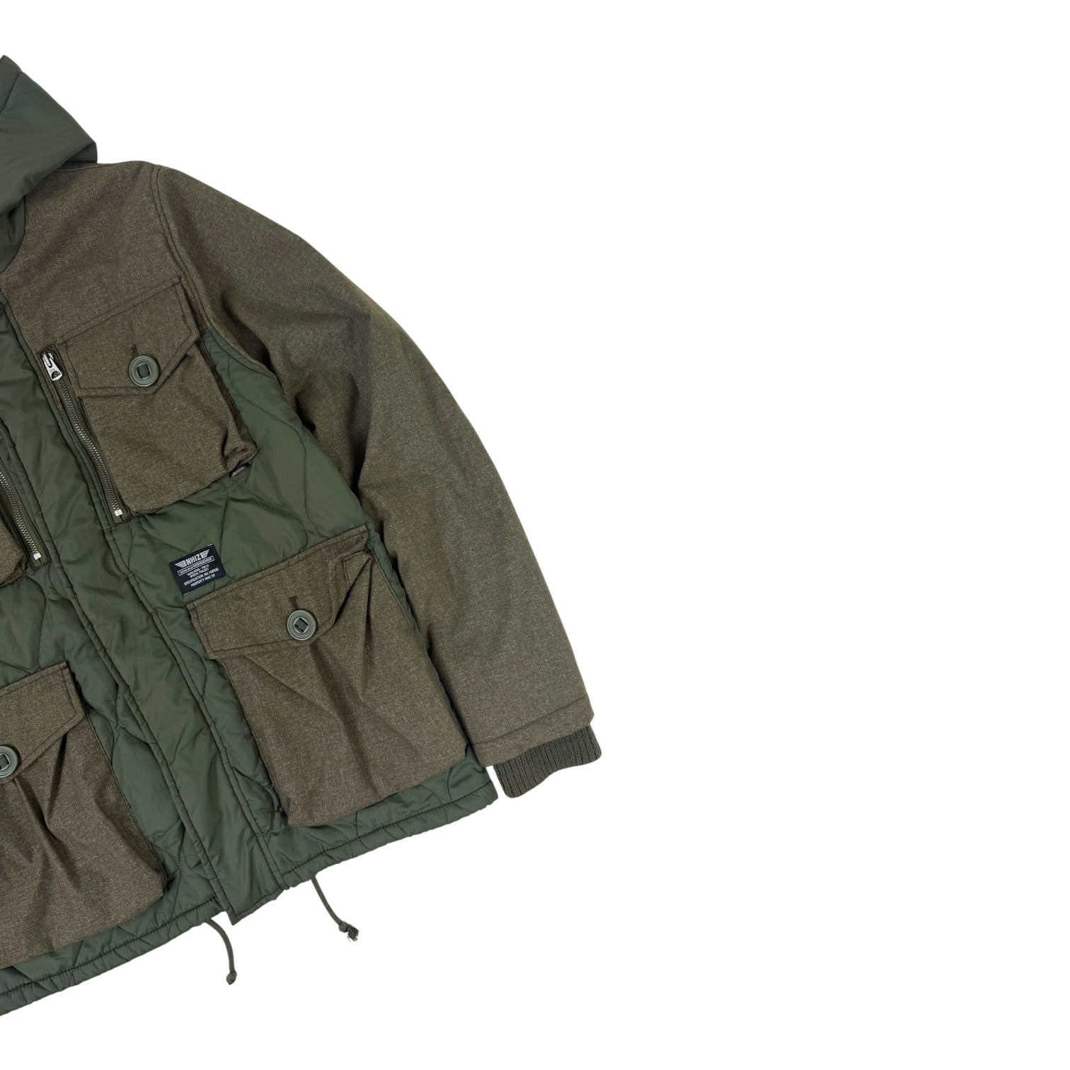 Neighborhood x Izzue Multi Pocket Hybrid Jacket Green