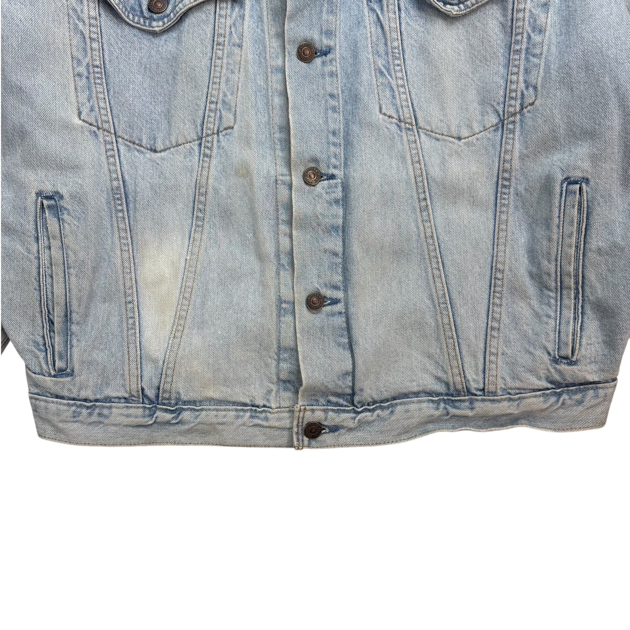 Vintage Levi’s Denim Button Up Jacket Light Wash