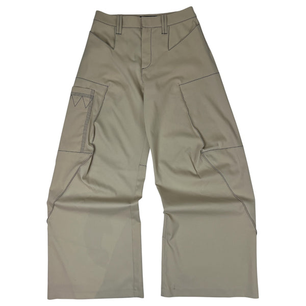 (W) Kiko Kostadinov Angled Pants Birch