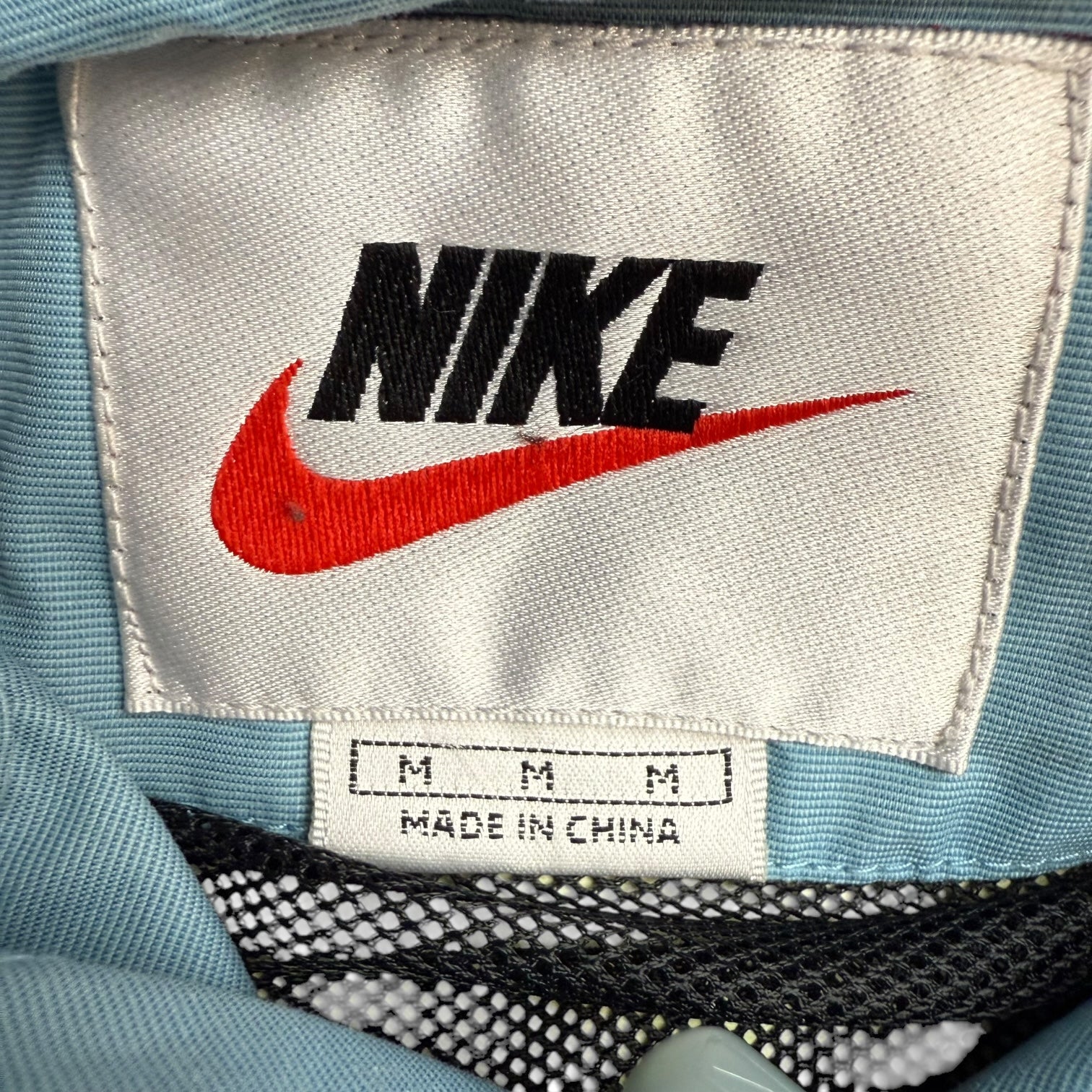 Vintage Nike Zip Up Windbreaker Teal