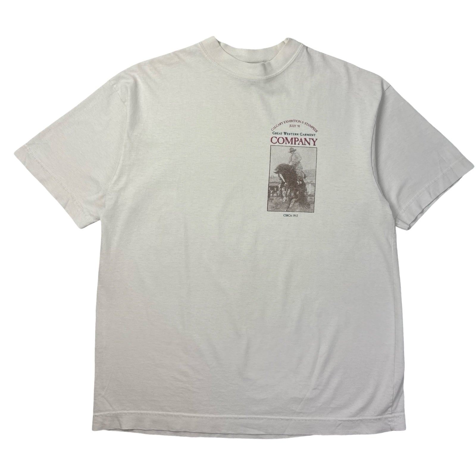 1991 GWG Calgary Exhibition Stampede T-Shirt White