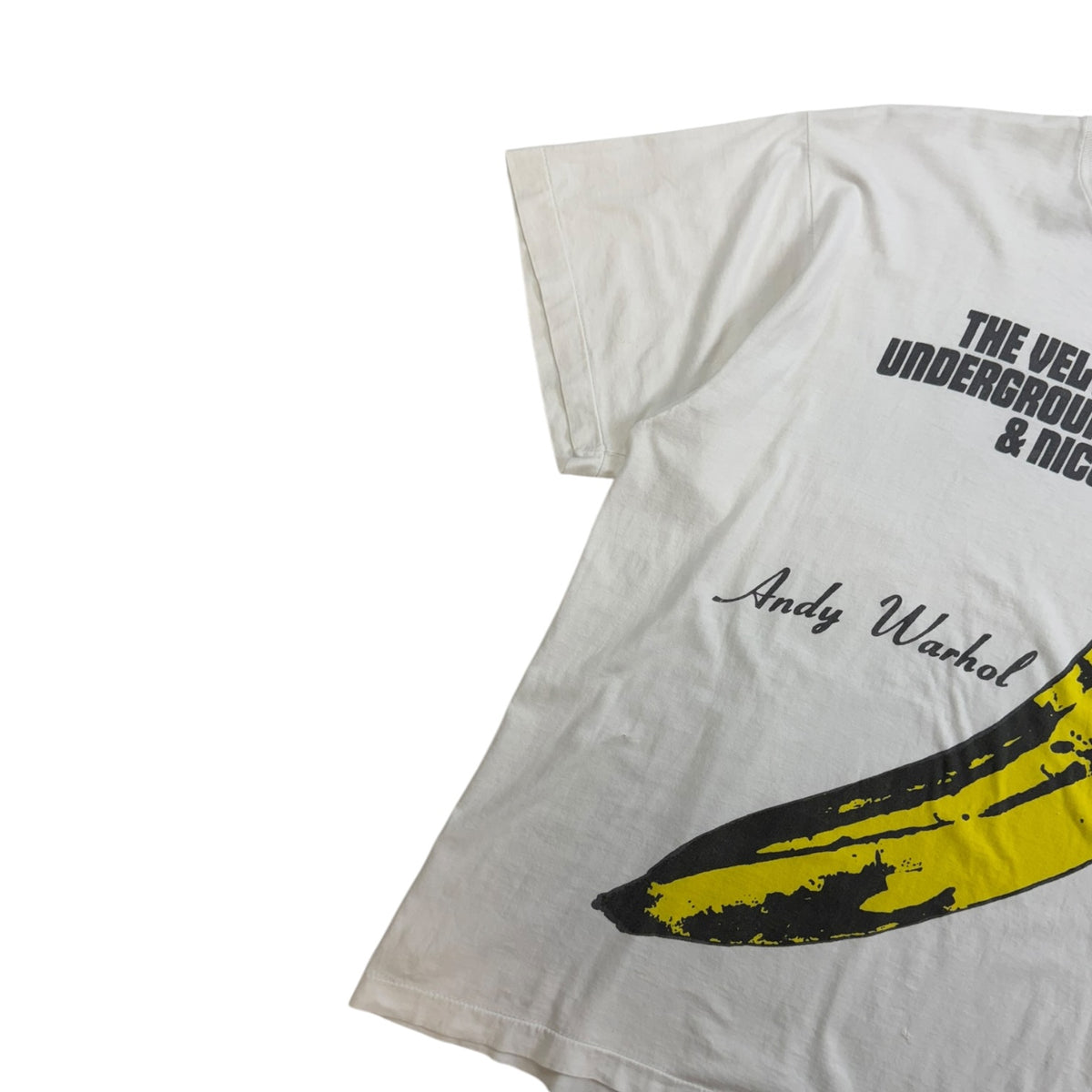 Vintage Velvet Underground Banana T-Shirt White
