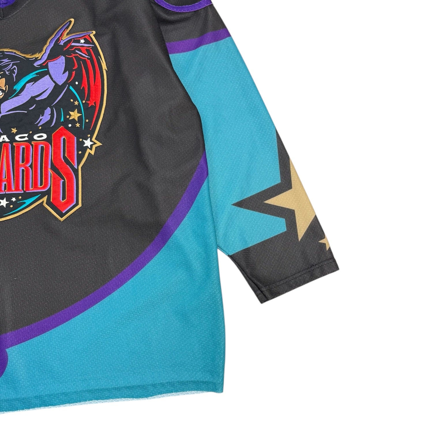 Vintage Waco Wizards Jersey Black/Blue