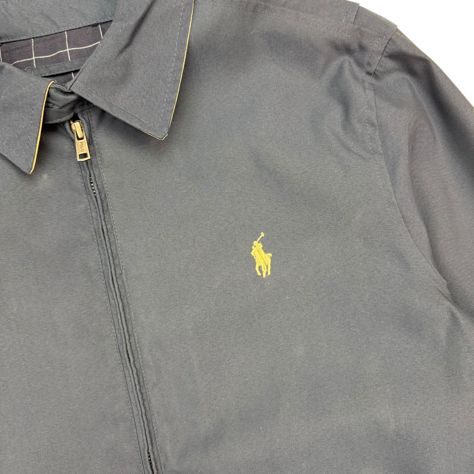 Vintage Polo Ralph Lauren Harrington Jacket Navy Blue