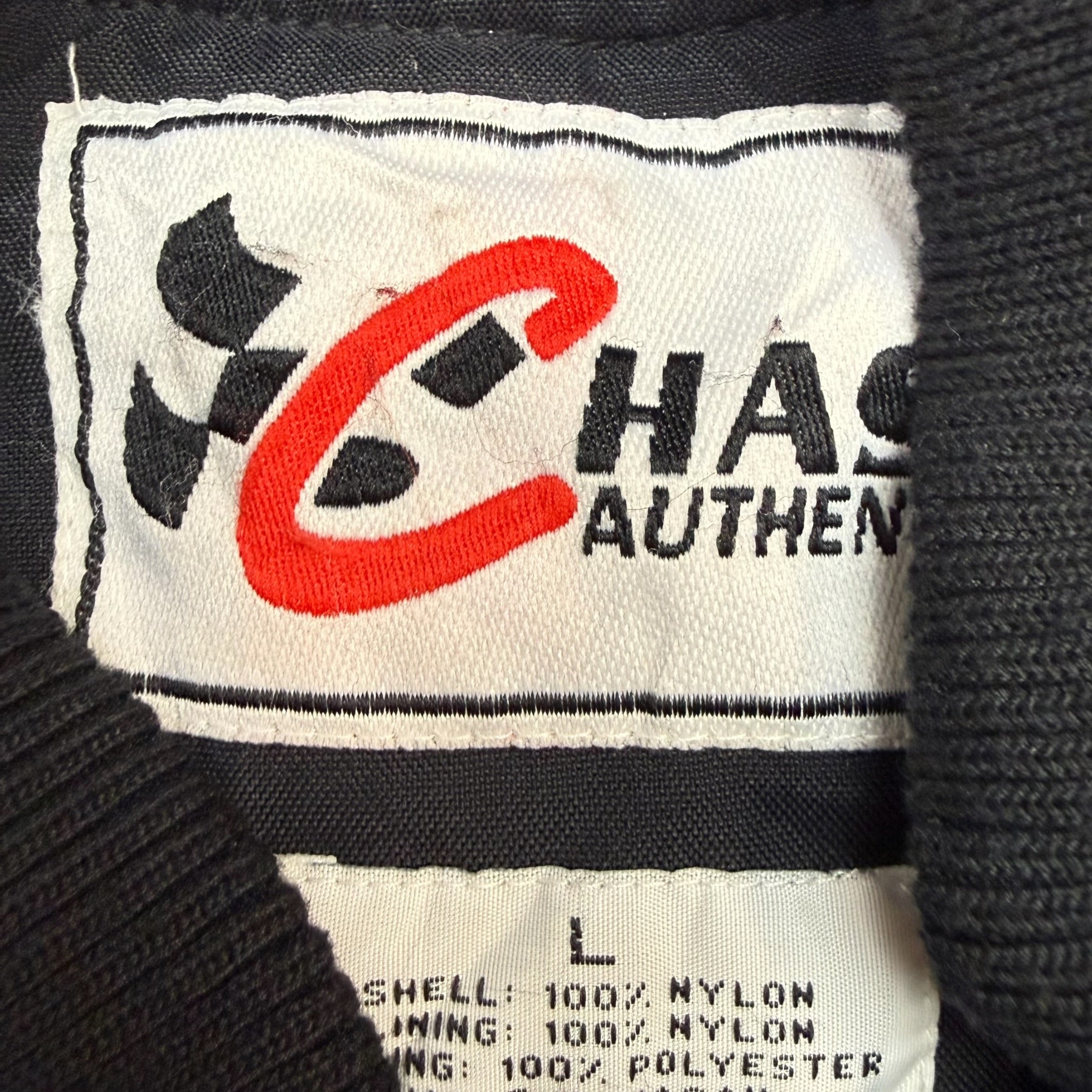 Vintage NASCAR Team Labonte Racing Jacket Black