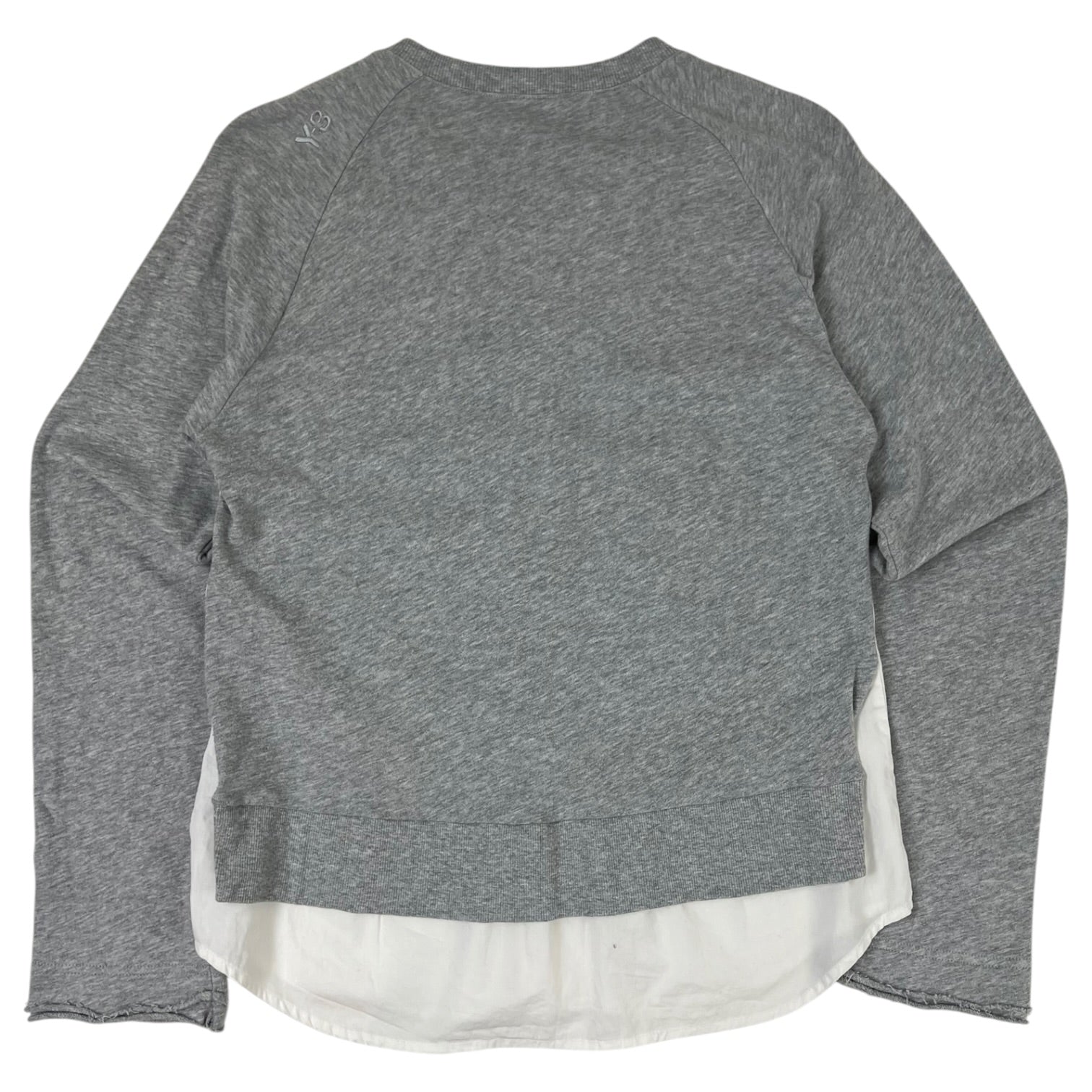 Y-3 Deconstructed Panel Hybrid Shirt / Cardigan Grey