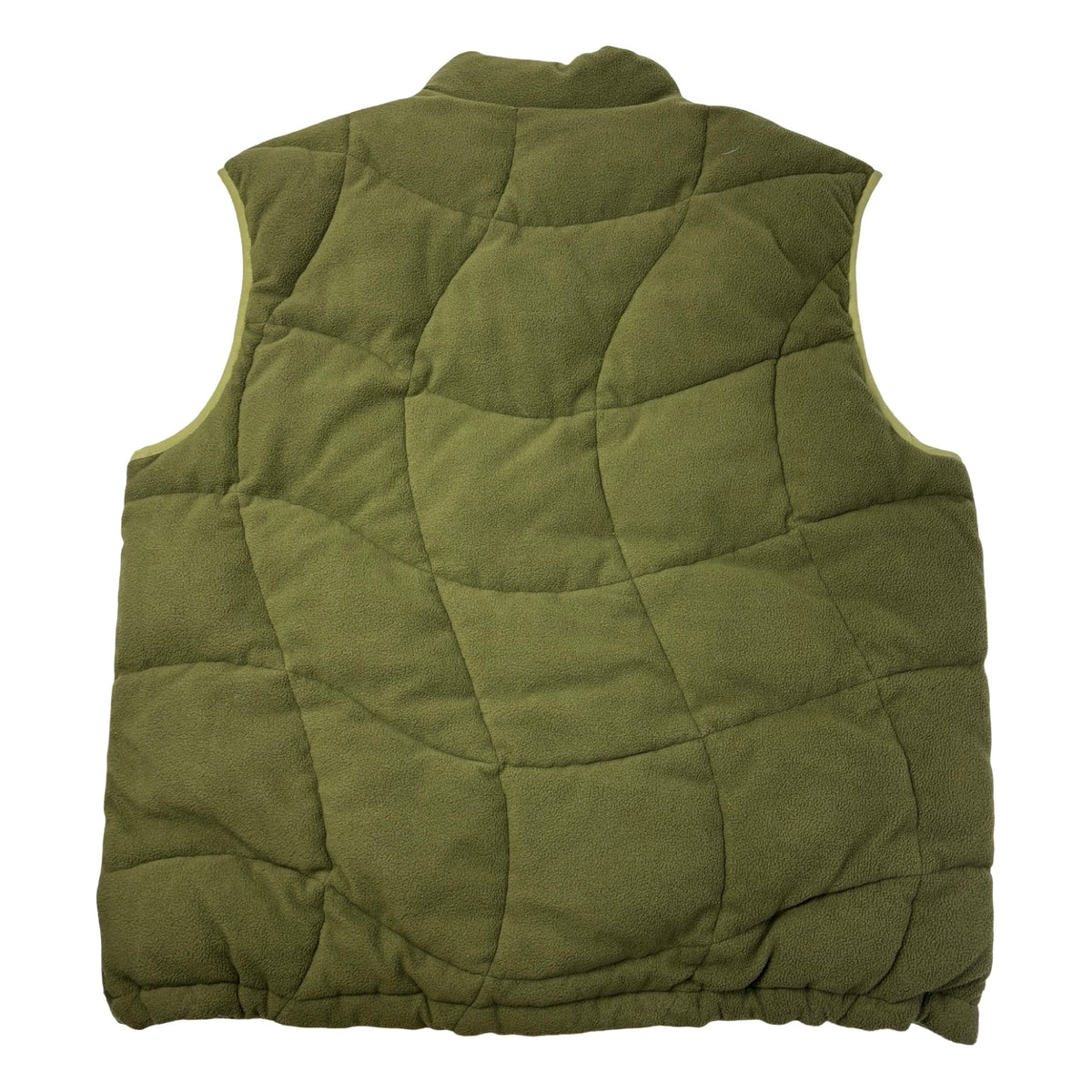 Dime Premium Tweed Puffer Vest Earth