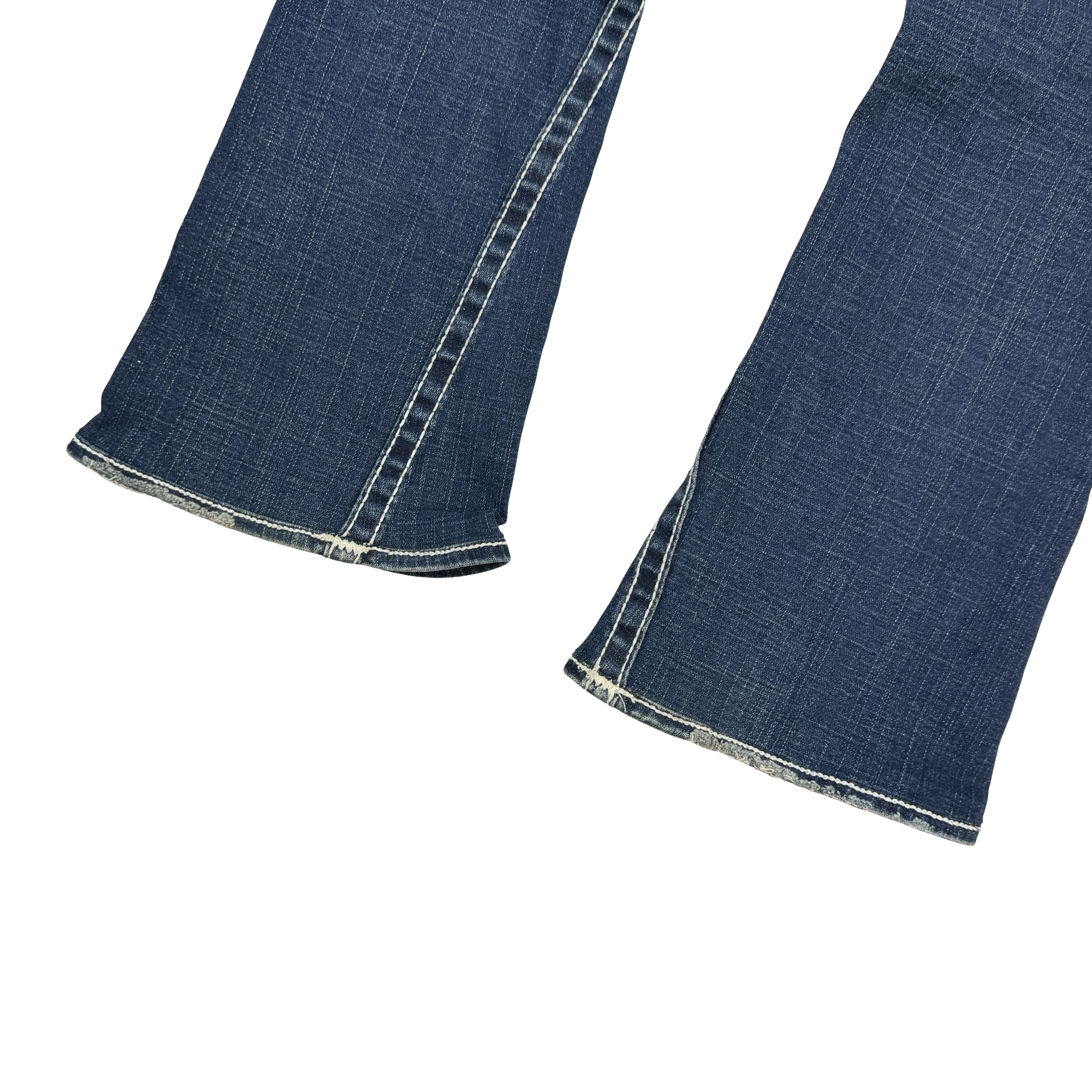 (W) Vintage True Religion Flared Denim Pants Medium Wash