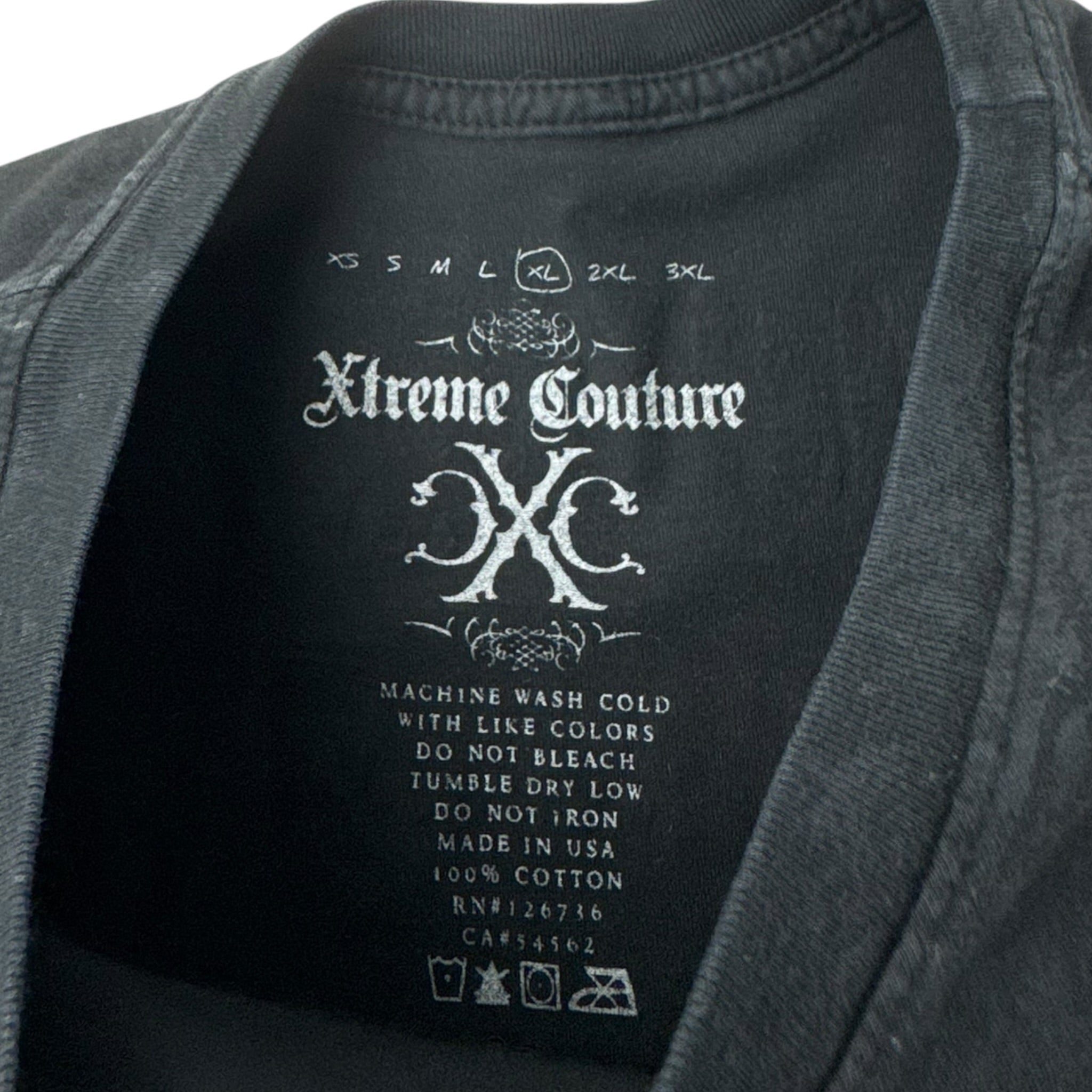 Y2K Xtreme Couture George Saint Pierre Cyber T-Shirt