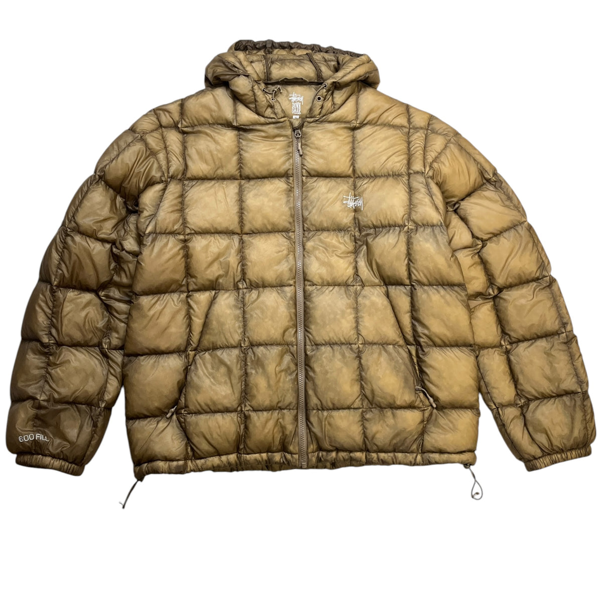 Stussy Midweight Hooded Puffer Olive