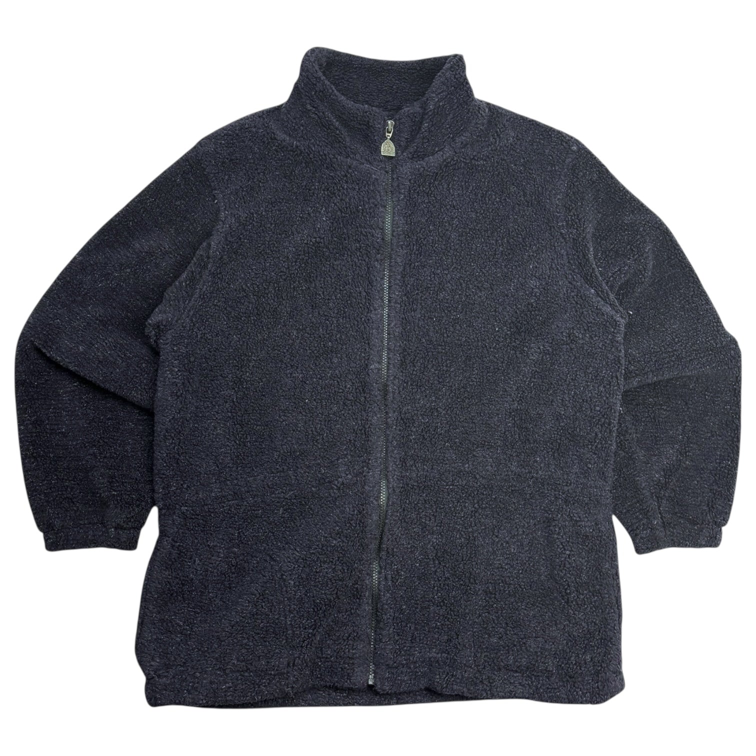 Vintage Fleece Zip Up Jacket Purple