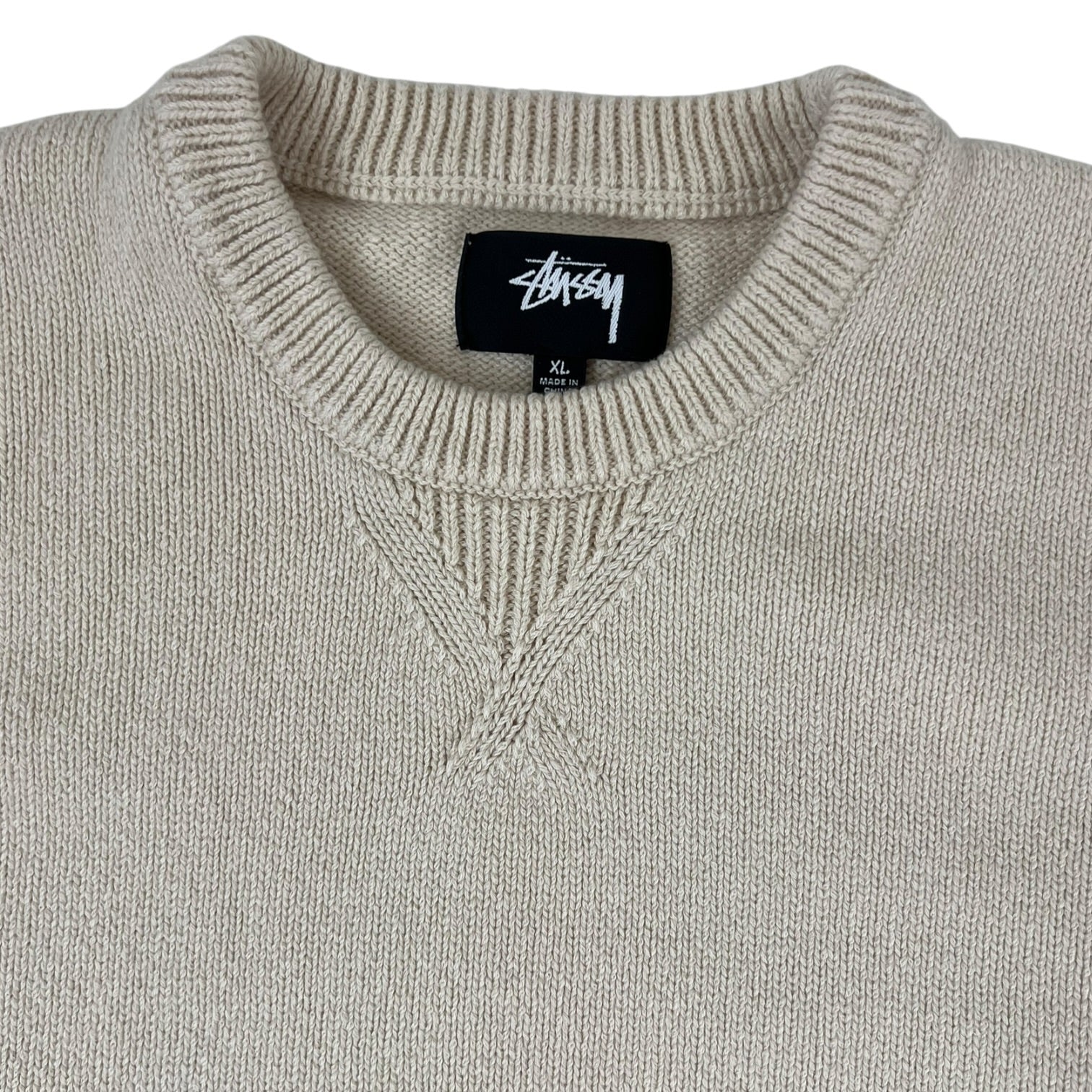 Stussy Handwritten Sweater Natural