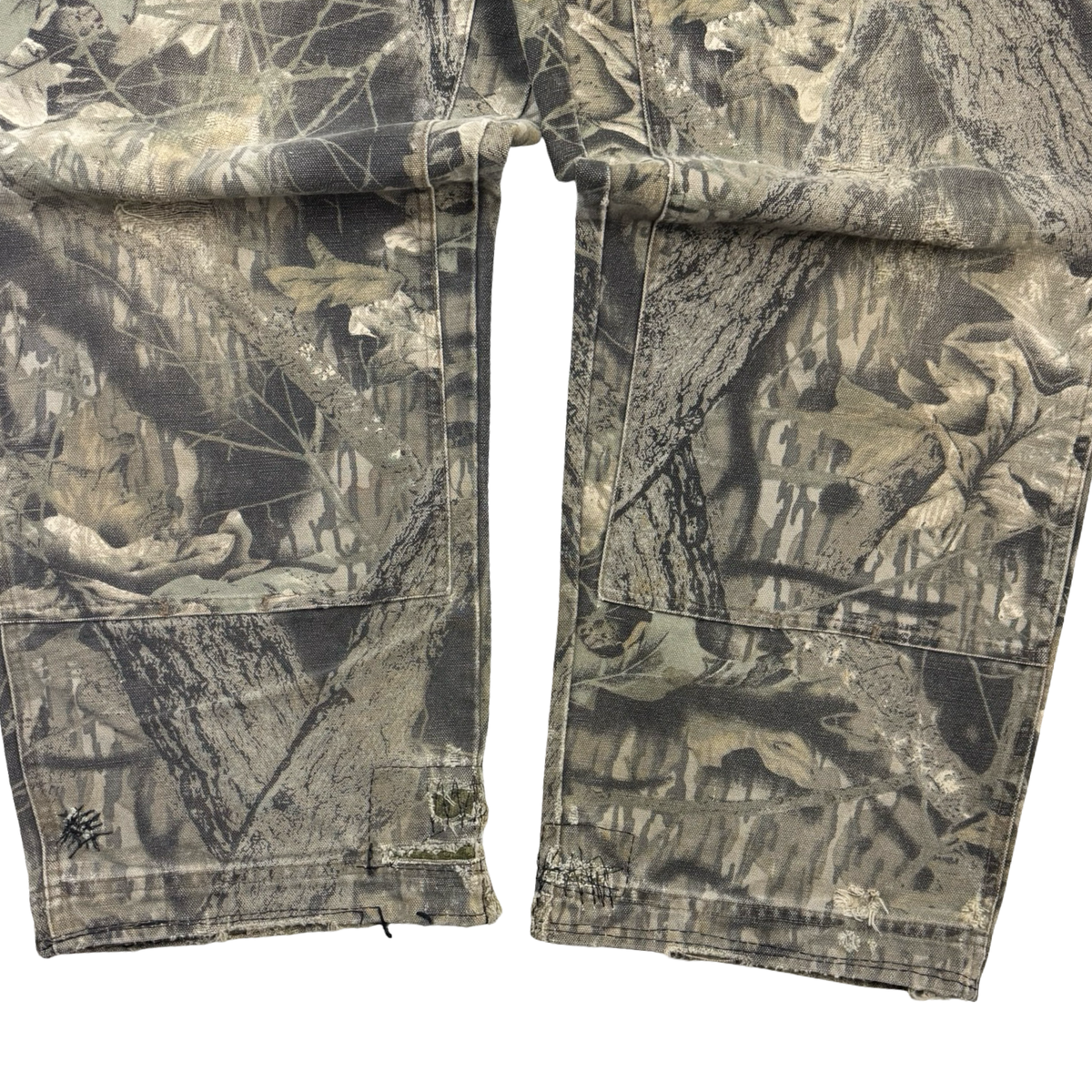 Vintage Columbia Realtree Double Knee Riveted Carpenter Bottoms