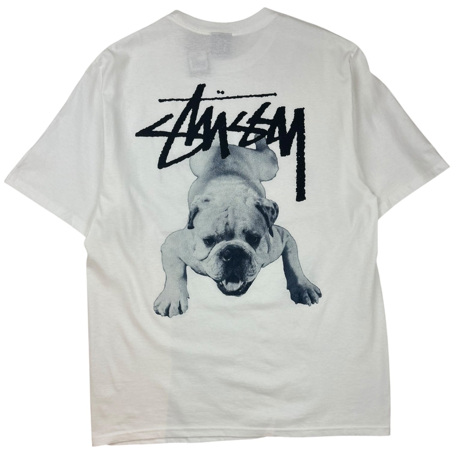 Stussy Stock Dog T-Shirt White