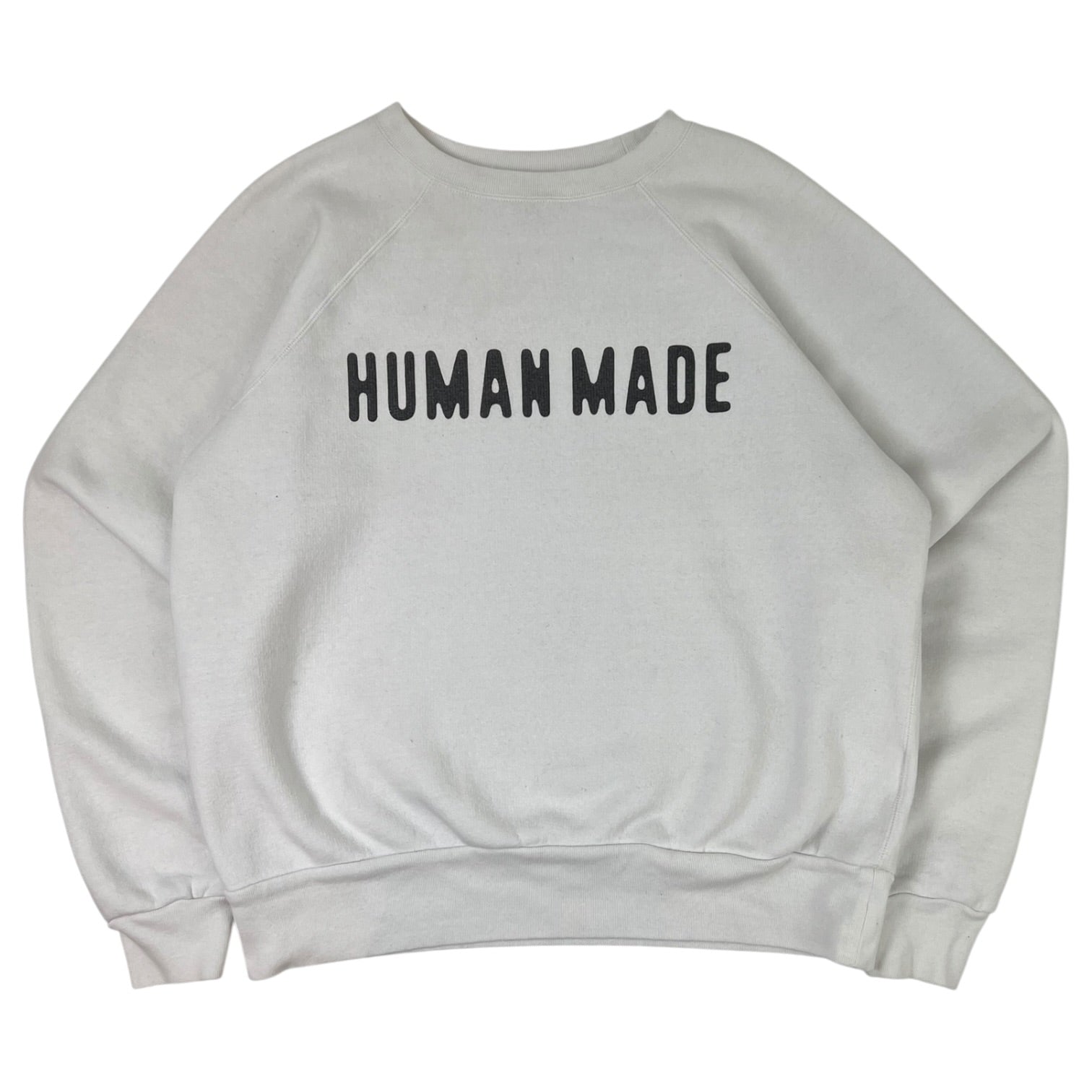 Human Made “The Future Is In The Past” Crewneck White