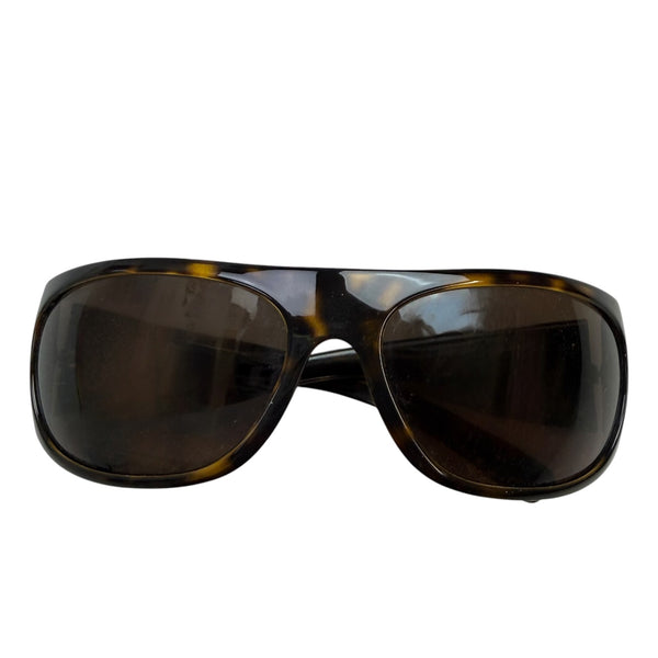 (W) Vintage Prada Star Mask Sunglasses Tortoise Shell