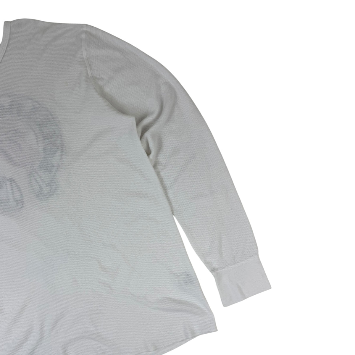 Vintage Chrome Hearts x Rolling Stones Thermal LS T-Shirt White