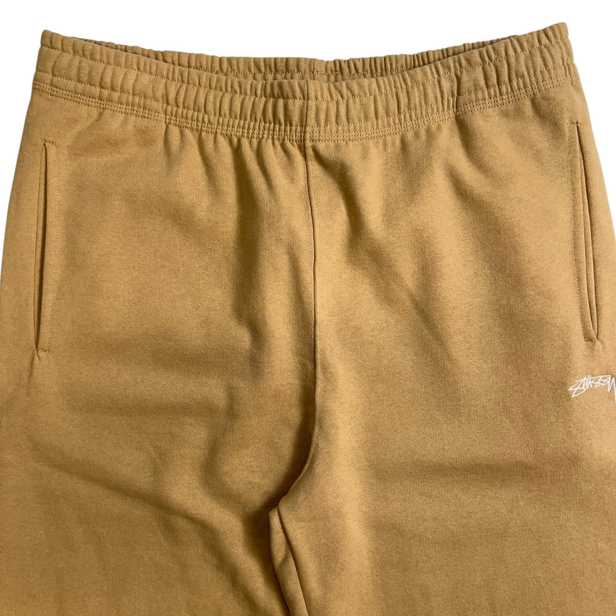 Stussy Stock Logo Sweatpant Tan