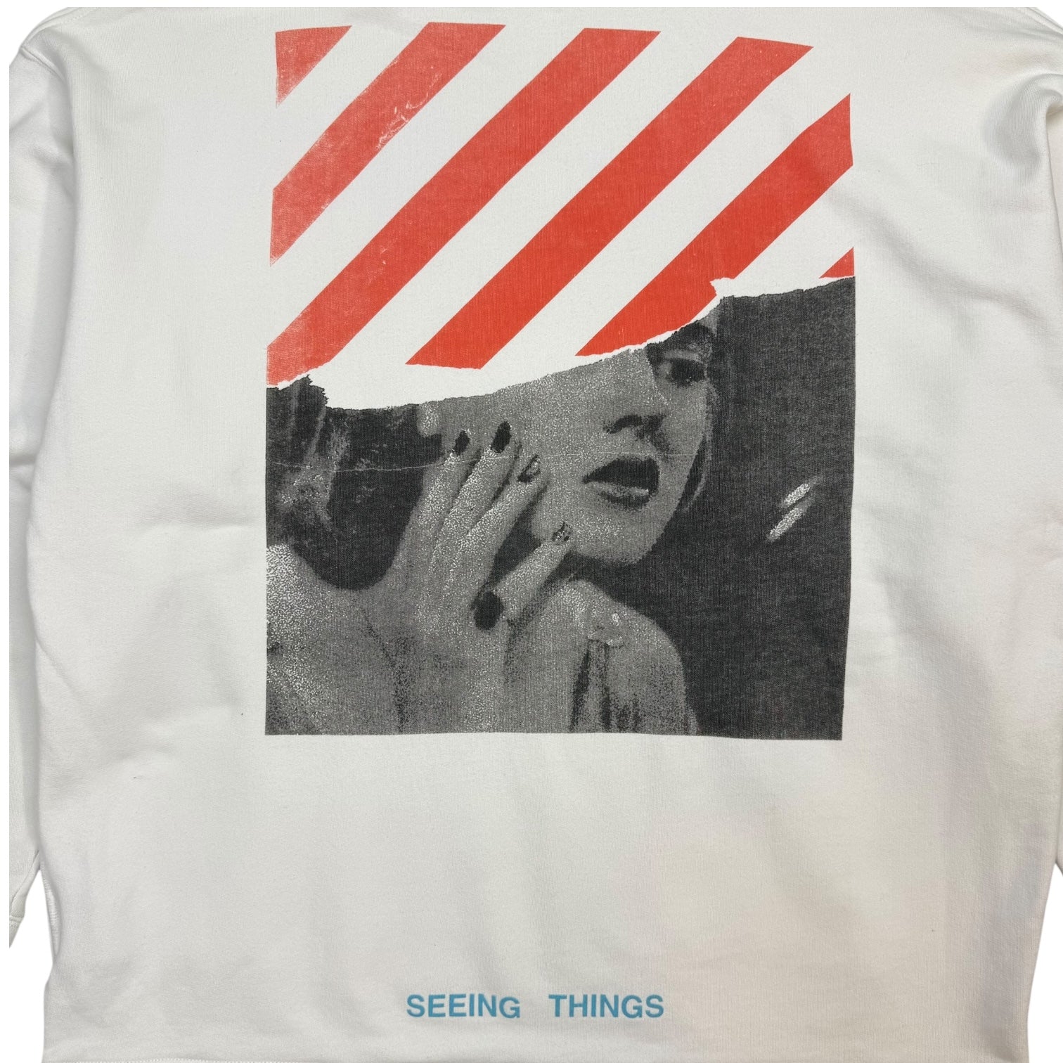 Off-White Marilyn Monroe Hoodie White