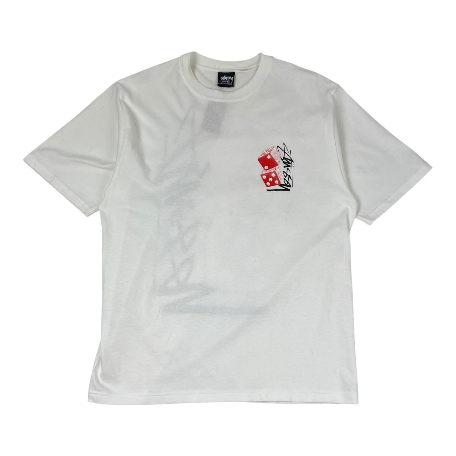 Stussy Tall Dice T-Shirt White