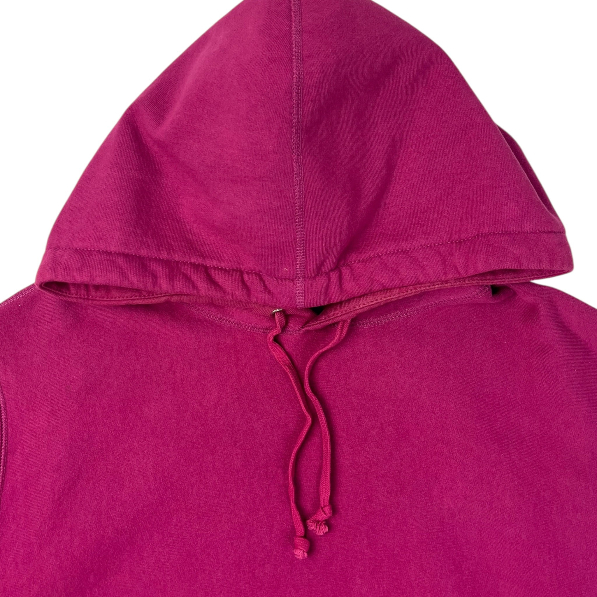 Supreme Sleeve Patch Box Logo Hoodie Magenta