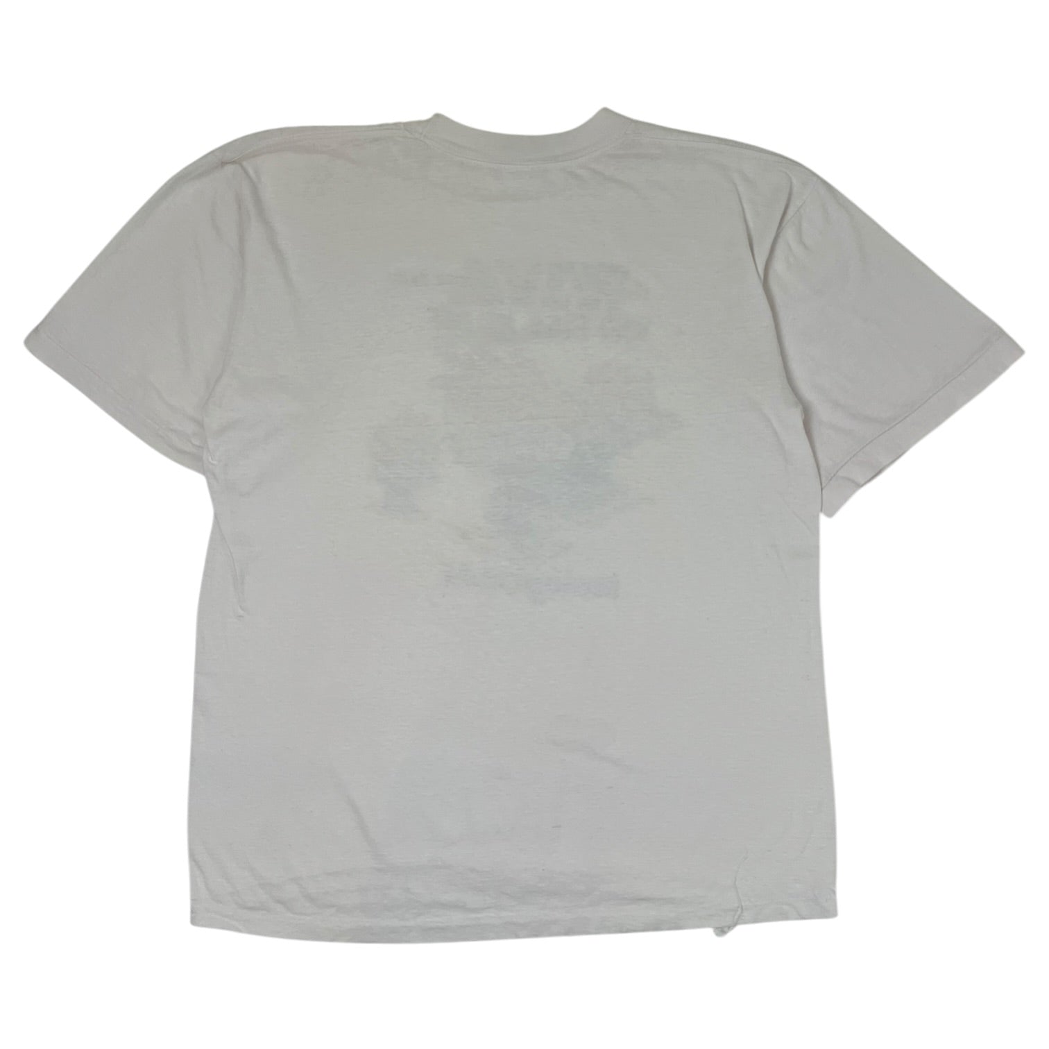 Vintage Calvin and Hobbes Graphic T-Shirt White