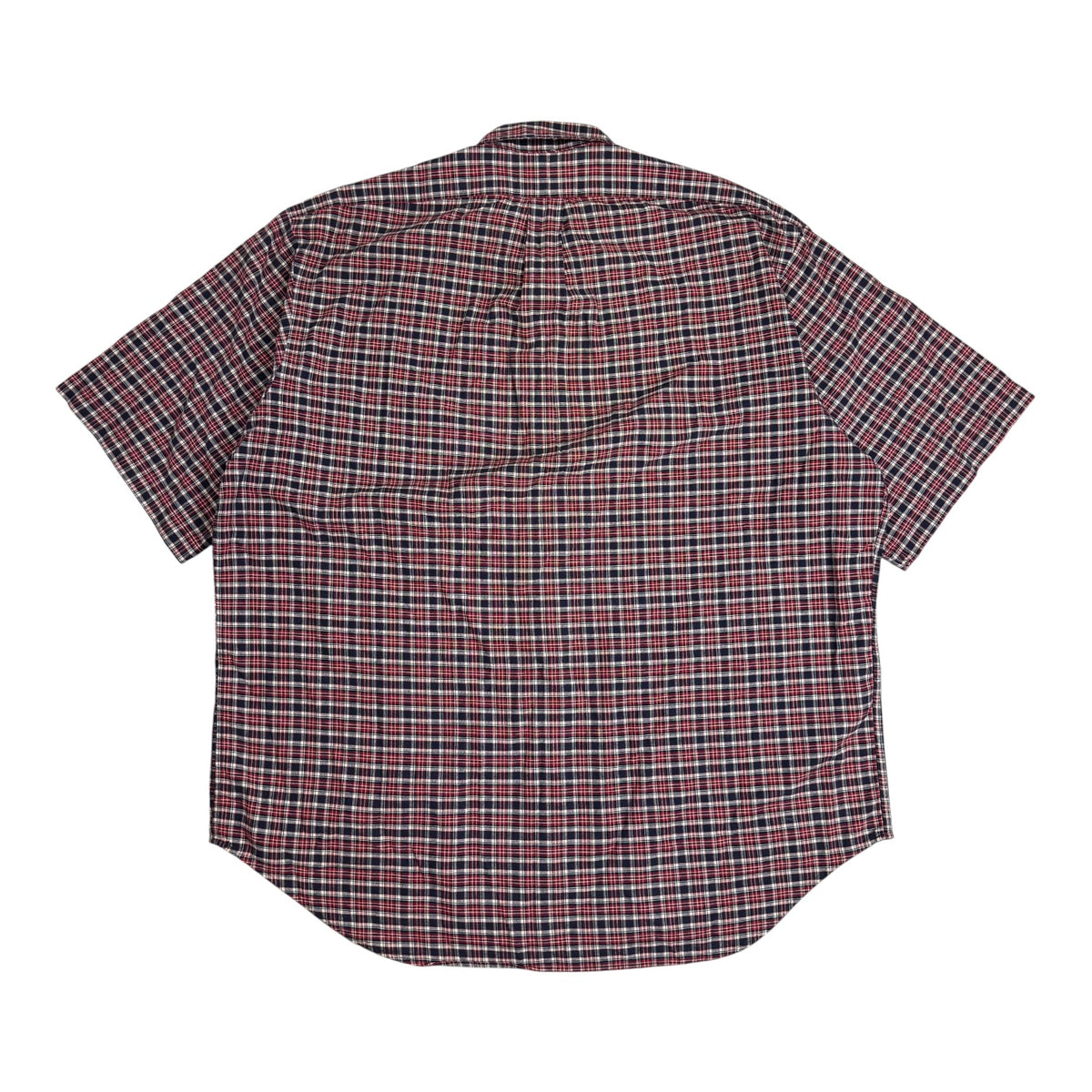 Vintage Polo Ralph Lauren Button Up Shirt Plaid Red