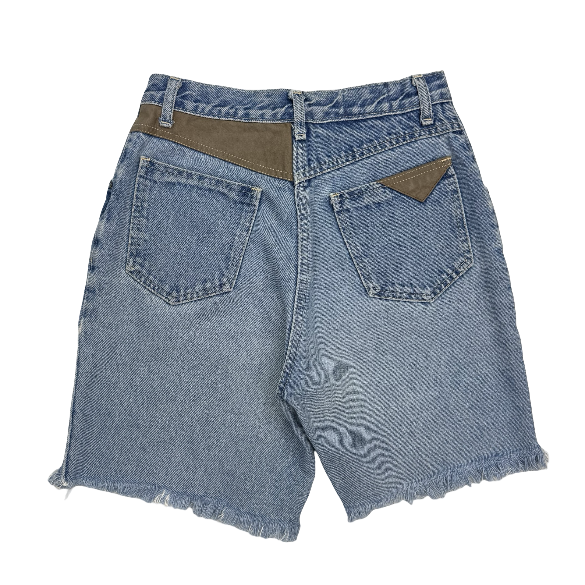 Vintage Pelican Cove Cut Off Denim Shorts Light Wash