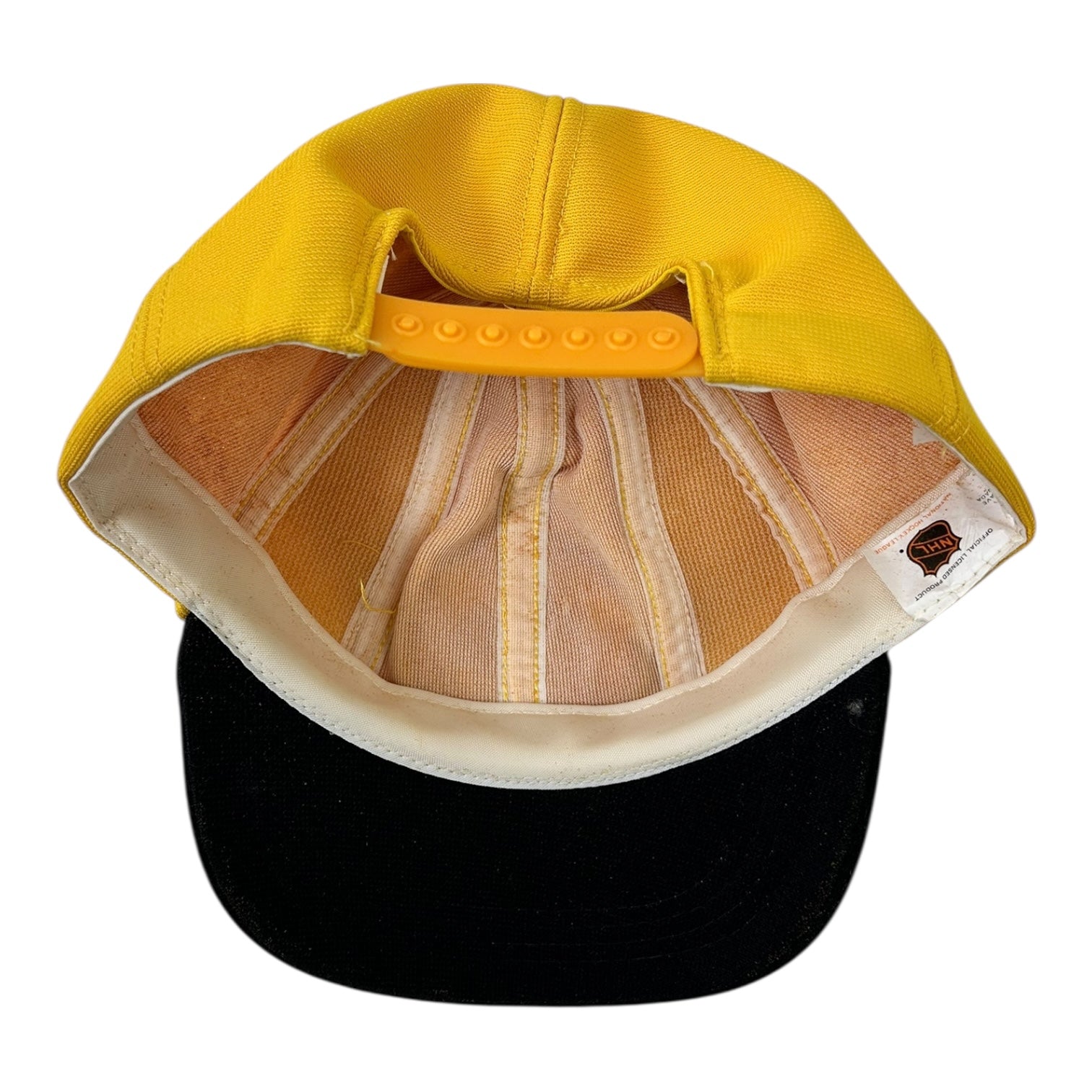 Vintage NHL Classic Vancouver Canucks Hat Yellow/White/Black