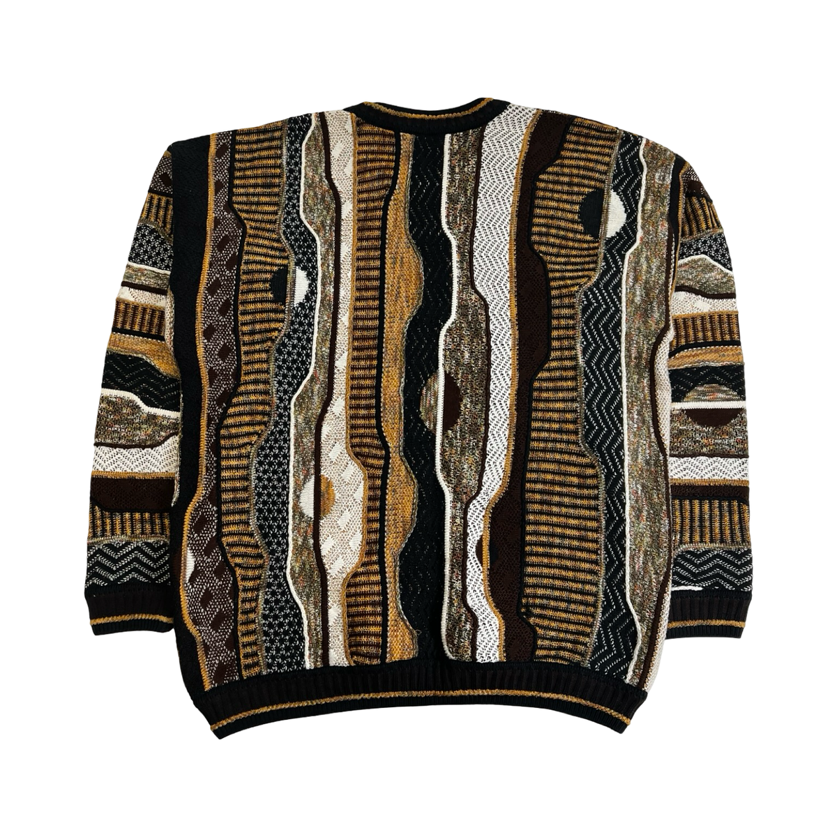 Vintage Tundra Canada 3D Knit Crewneck Sweater