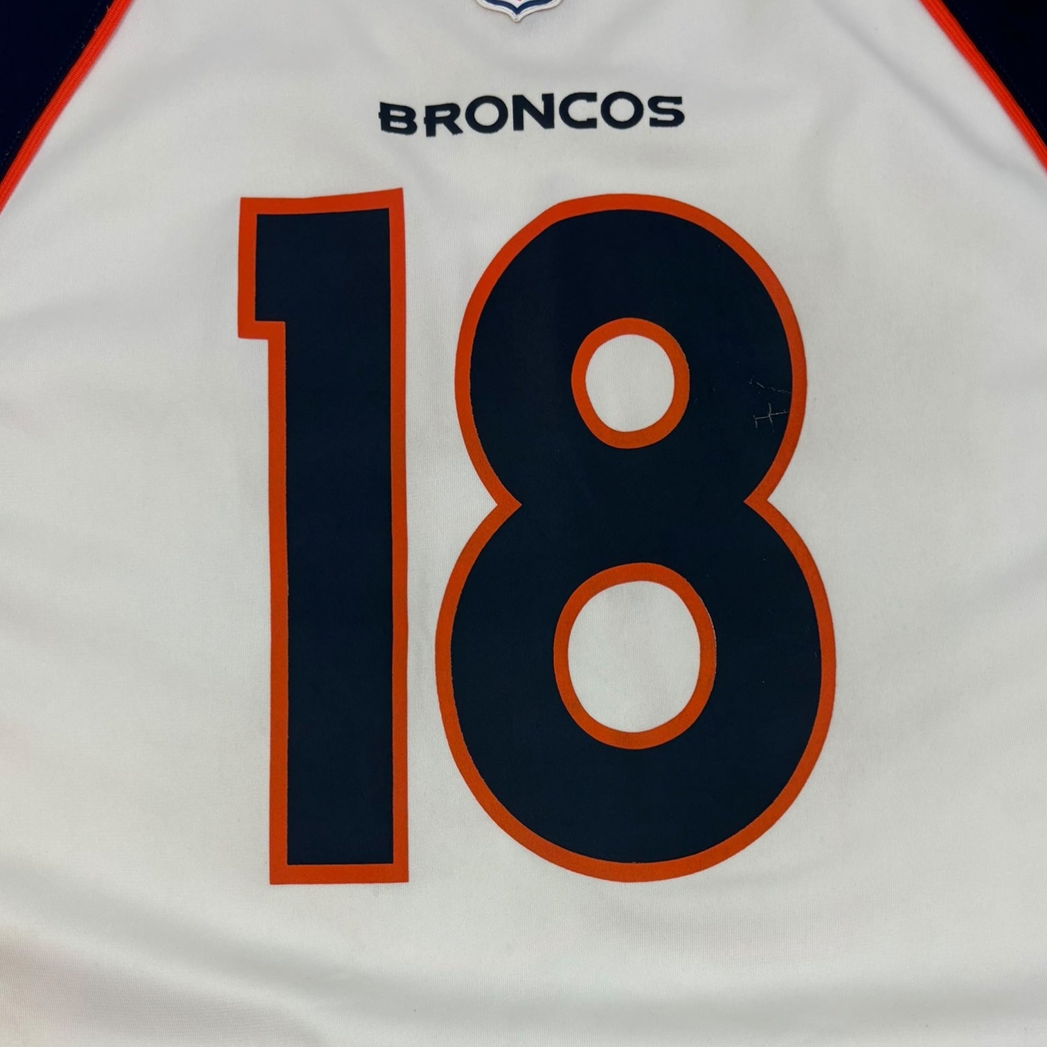 Vintage Denver Broncos Peyton Manning Football Jersey White