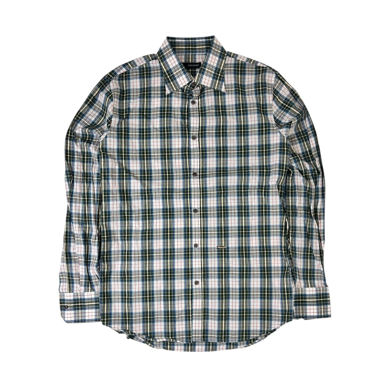 Vintage DSquared Flannel Button Up Shirt