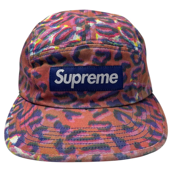 Supreme Washed Chino Twill Camp Cap (FW24) Leopard