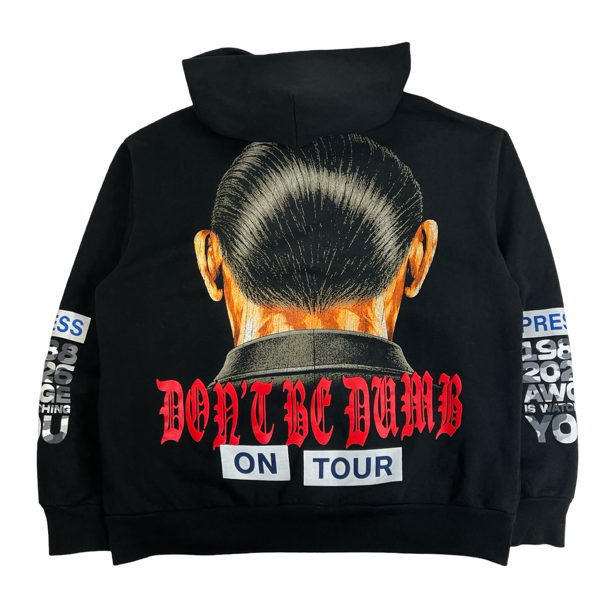 AWGE A$AP Rocky Don't Be Dumb Tour Shadowban Zip Hoodie