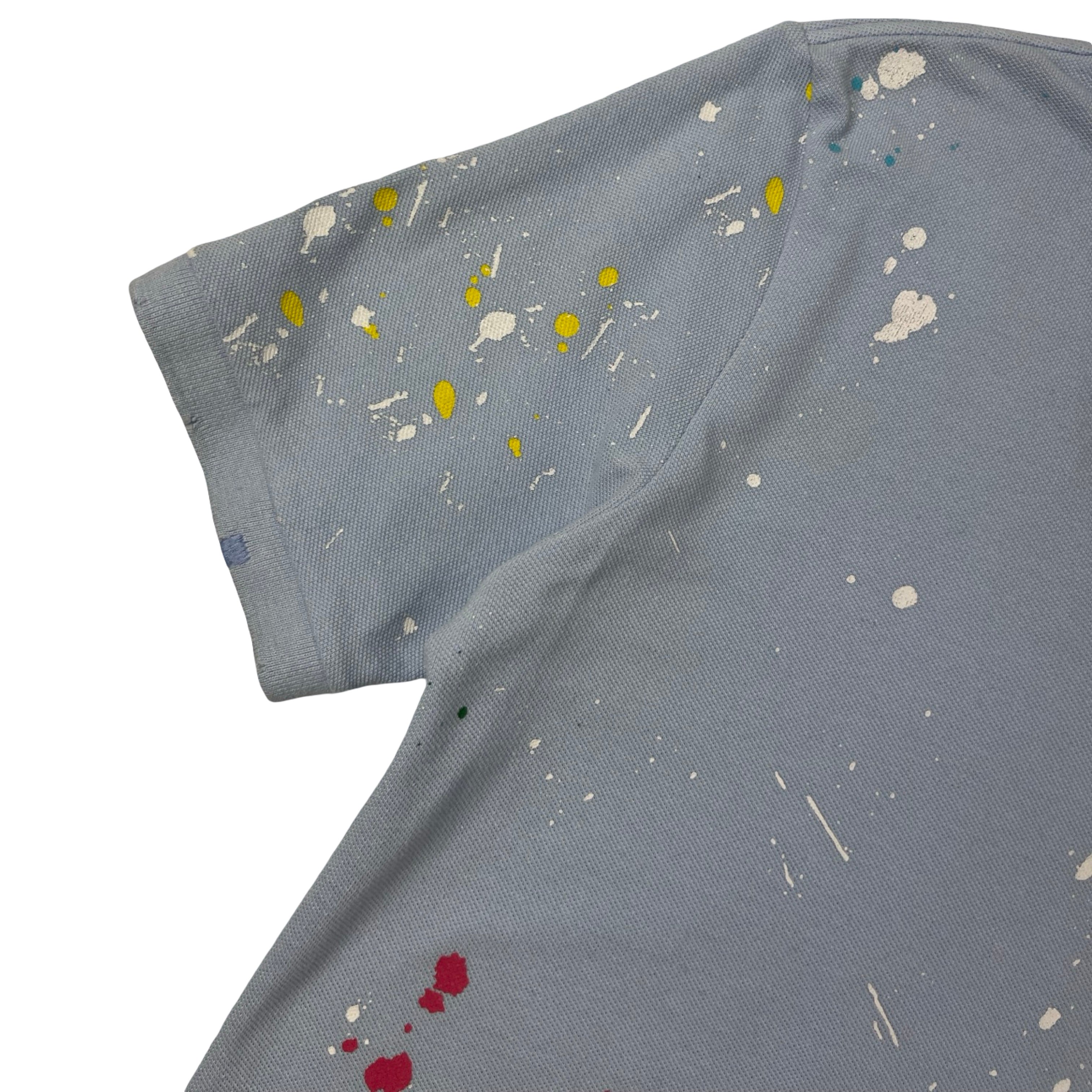 Polo Ralph Lauren Paint Splatter Polo Baby Blue