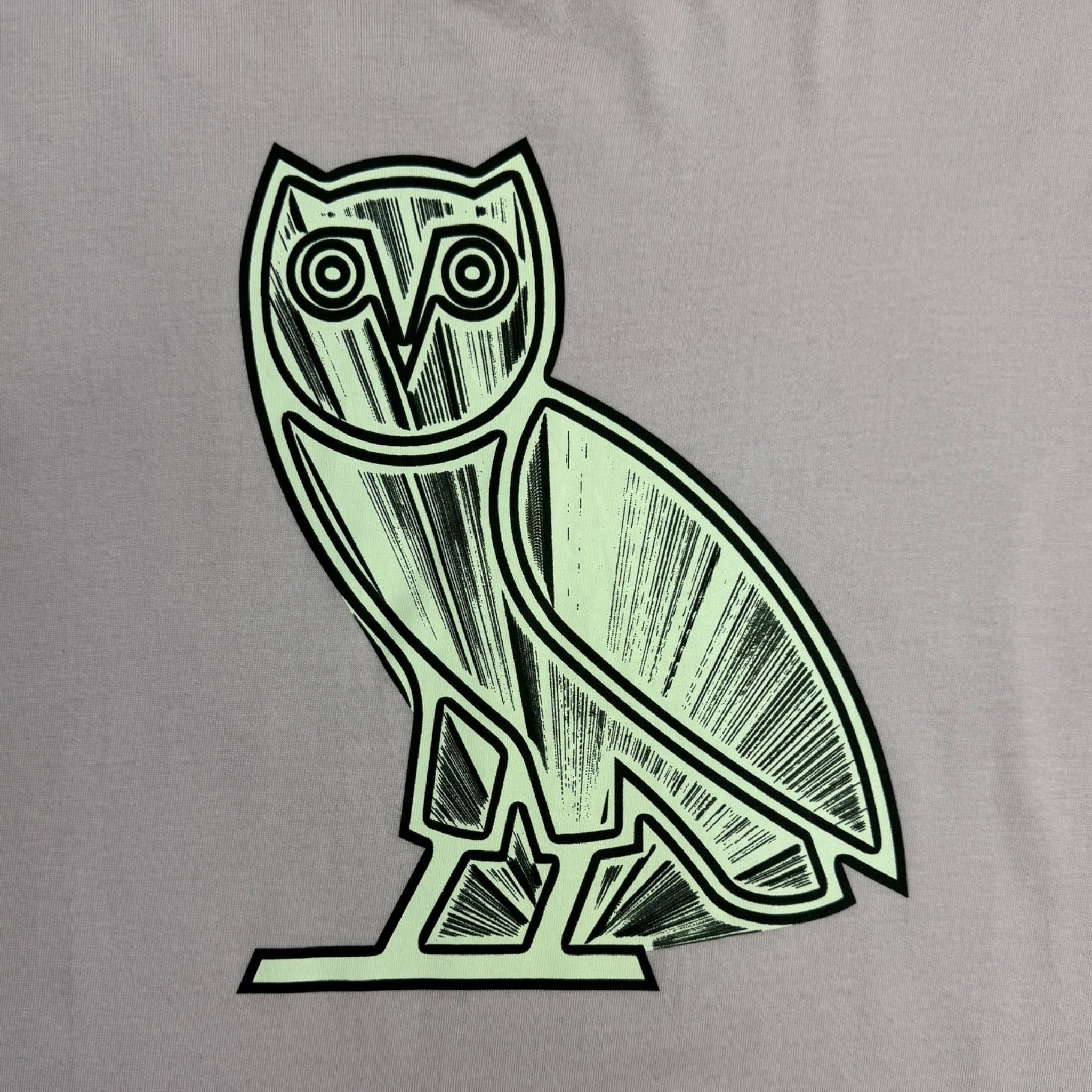 OVO Metallic Owl T-Shirt Orchid