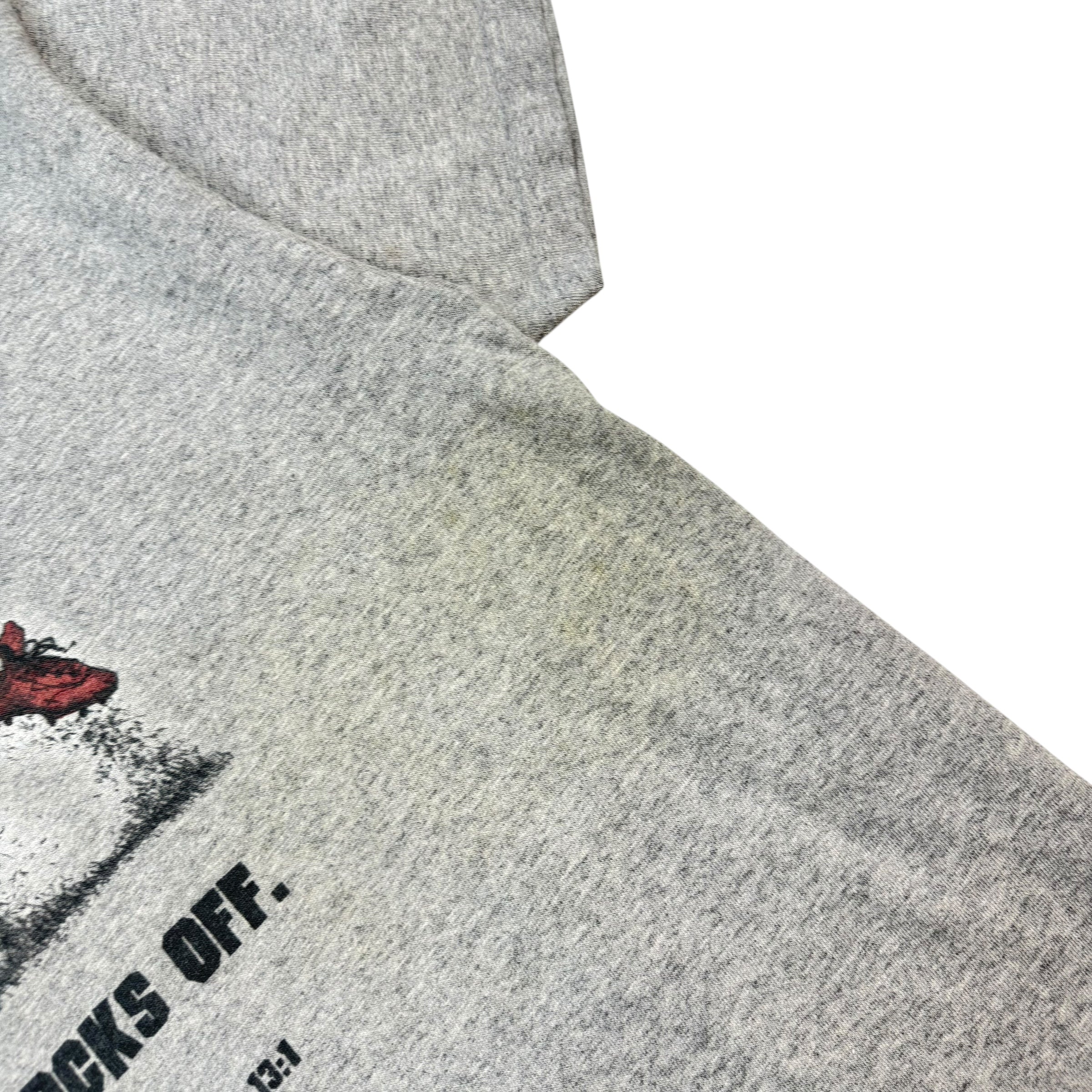 Vintage ‘The Power Of God…’ Football Tee