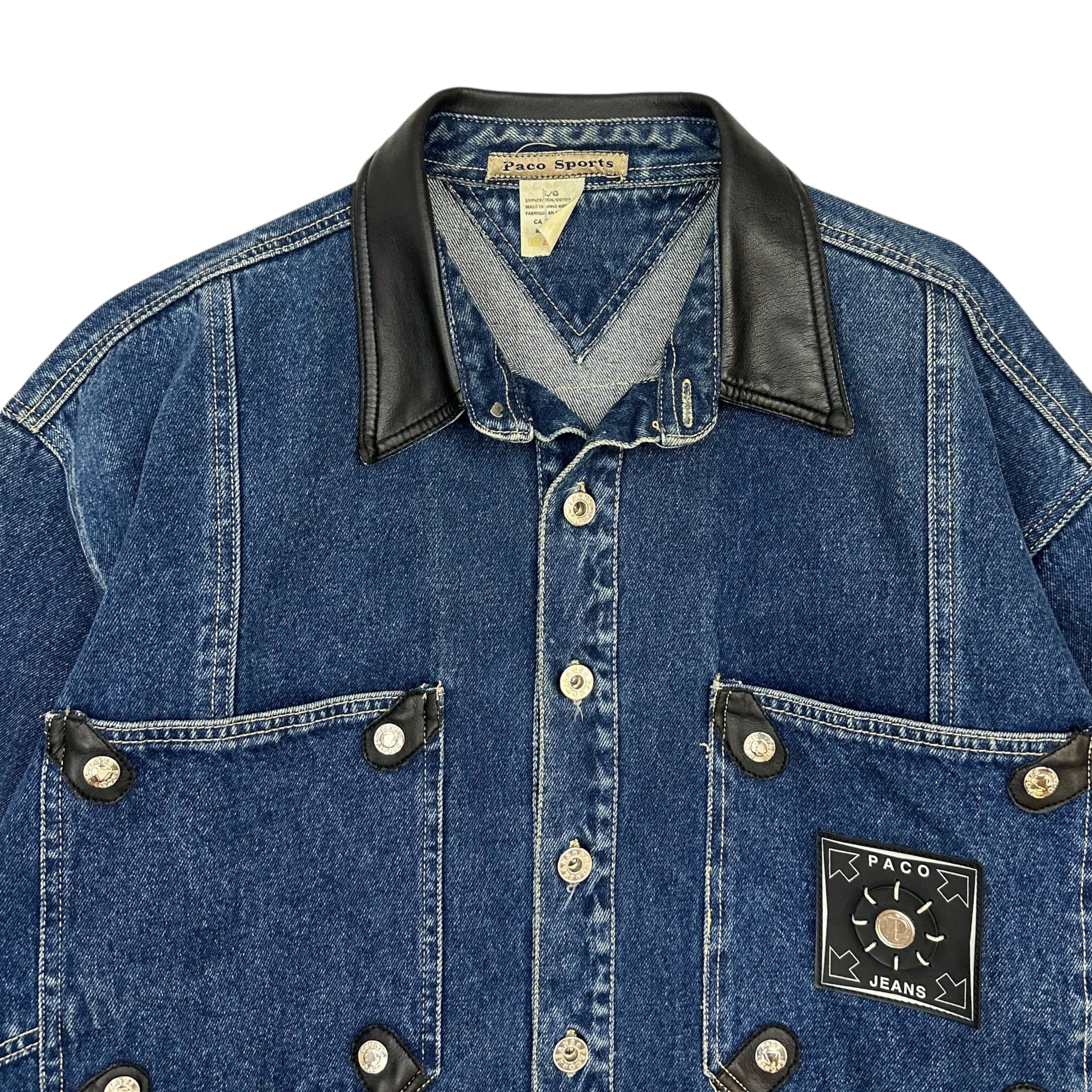 Vintage Y2K Paco Jeans Denim Jacket Indigo