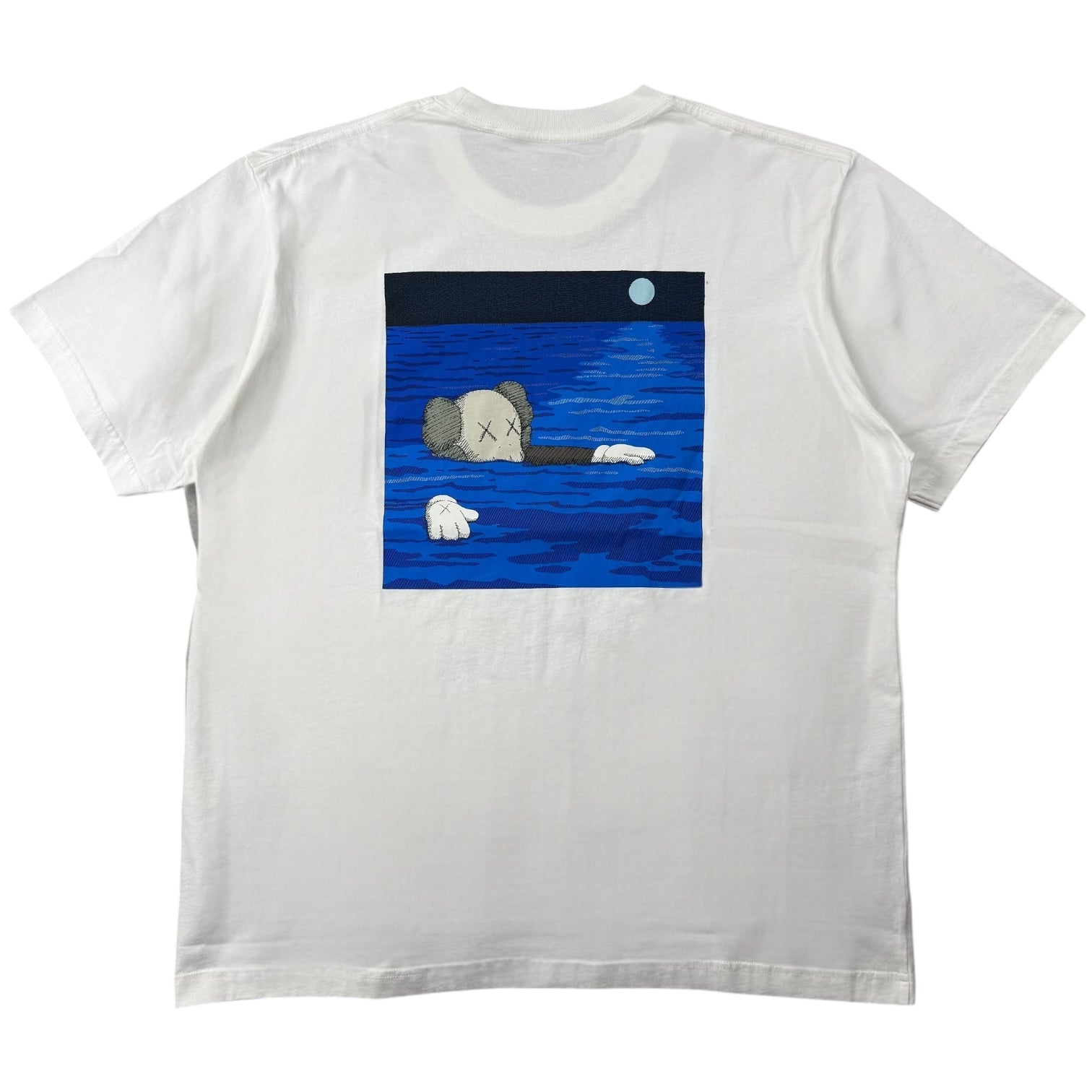 Kaws x Uniqlo Art Book Cover Tee White