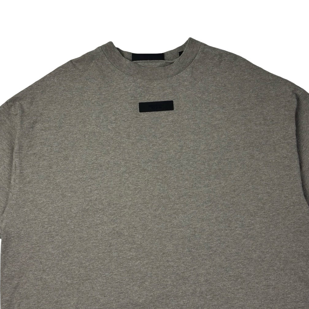 Fear Of God Essentials Classic Cotton Tee Heathered Beige