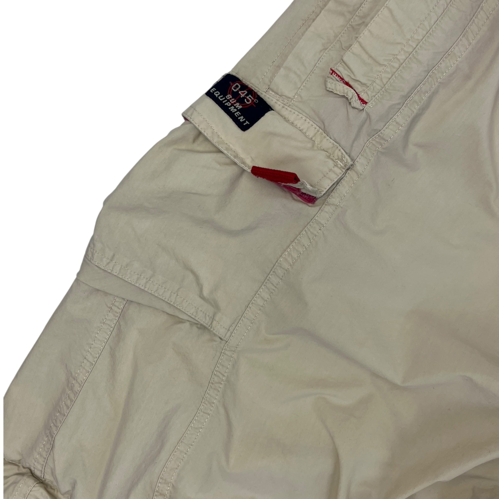 Vintage Y2K BUM Equipment Zip off Tech Cargos