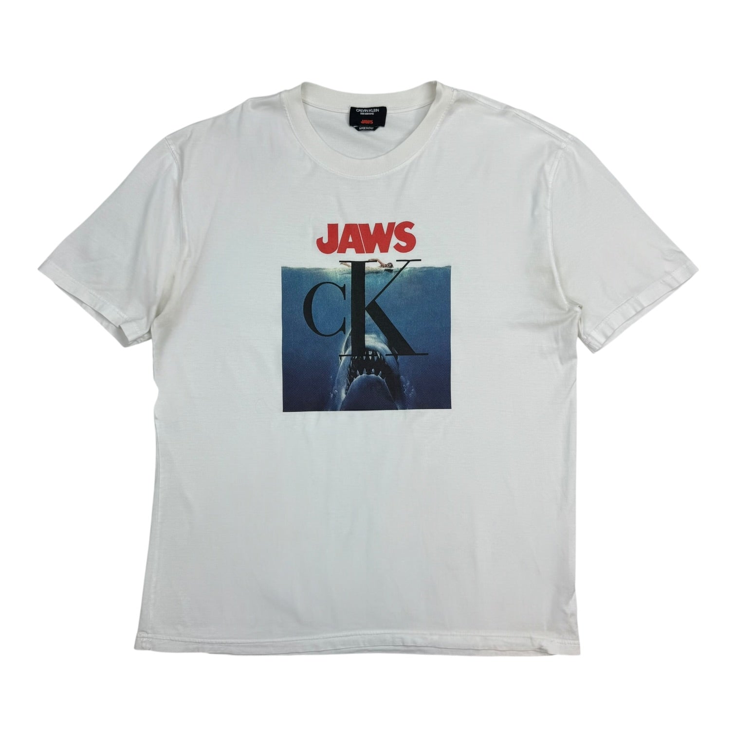Calvin Klein 205 W39 NYC "Jaws" Tee White