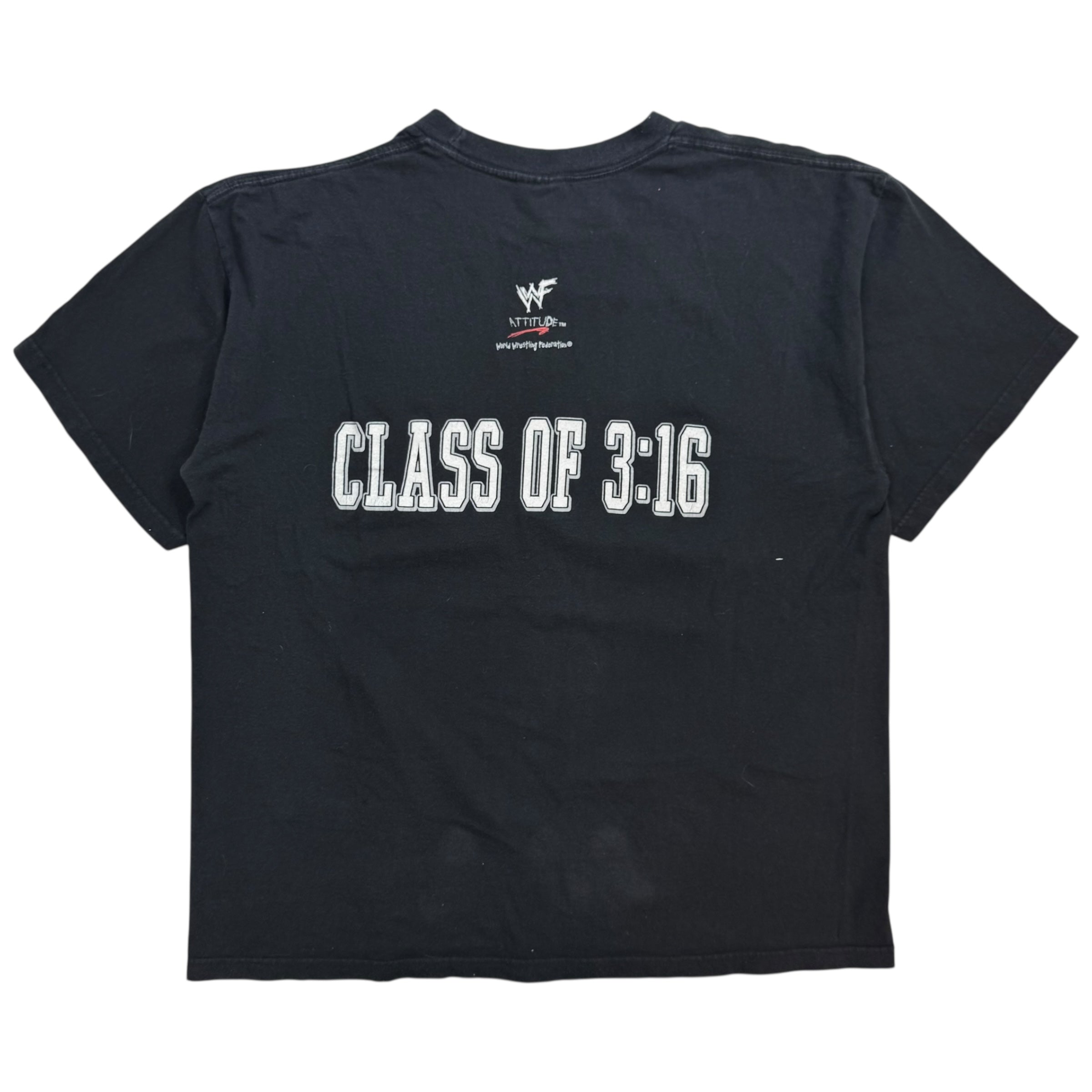1998 Stone Cold University Class Of 3:16 Tee Black