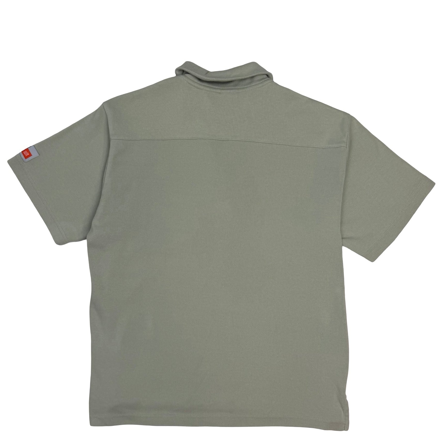 Vintage Nike Quarter Zip Golf Polo Tan