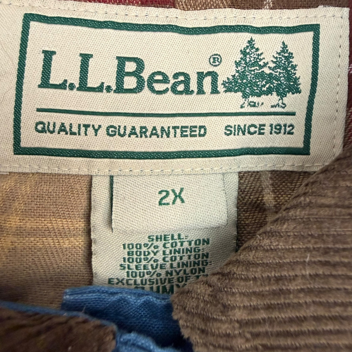 Vintage L.L. Bean Barn Jacket Blue