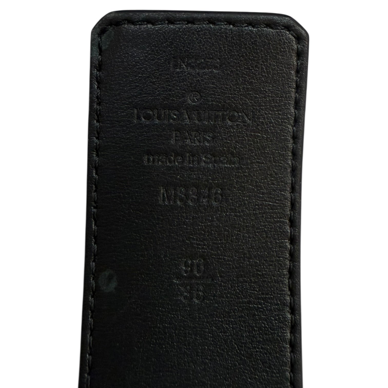 Louis Vuitton Pixel Monogram Leather Belt
