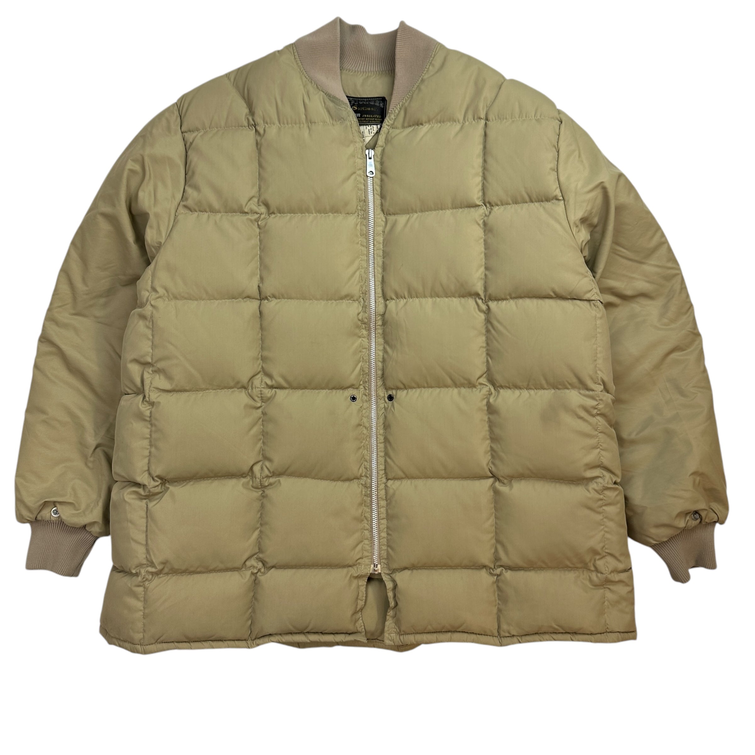 Vintage Pioneer Down Jacket Khaki