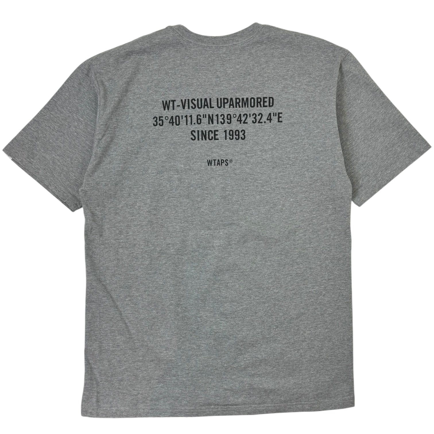 WTaps Axe WT-Visual Uparmored T-Shirt Grey