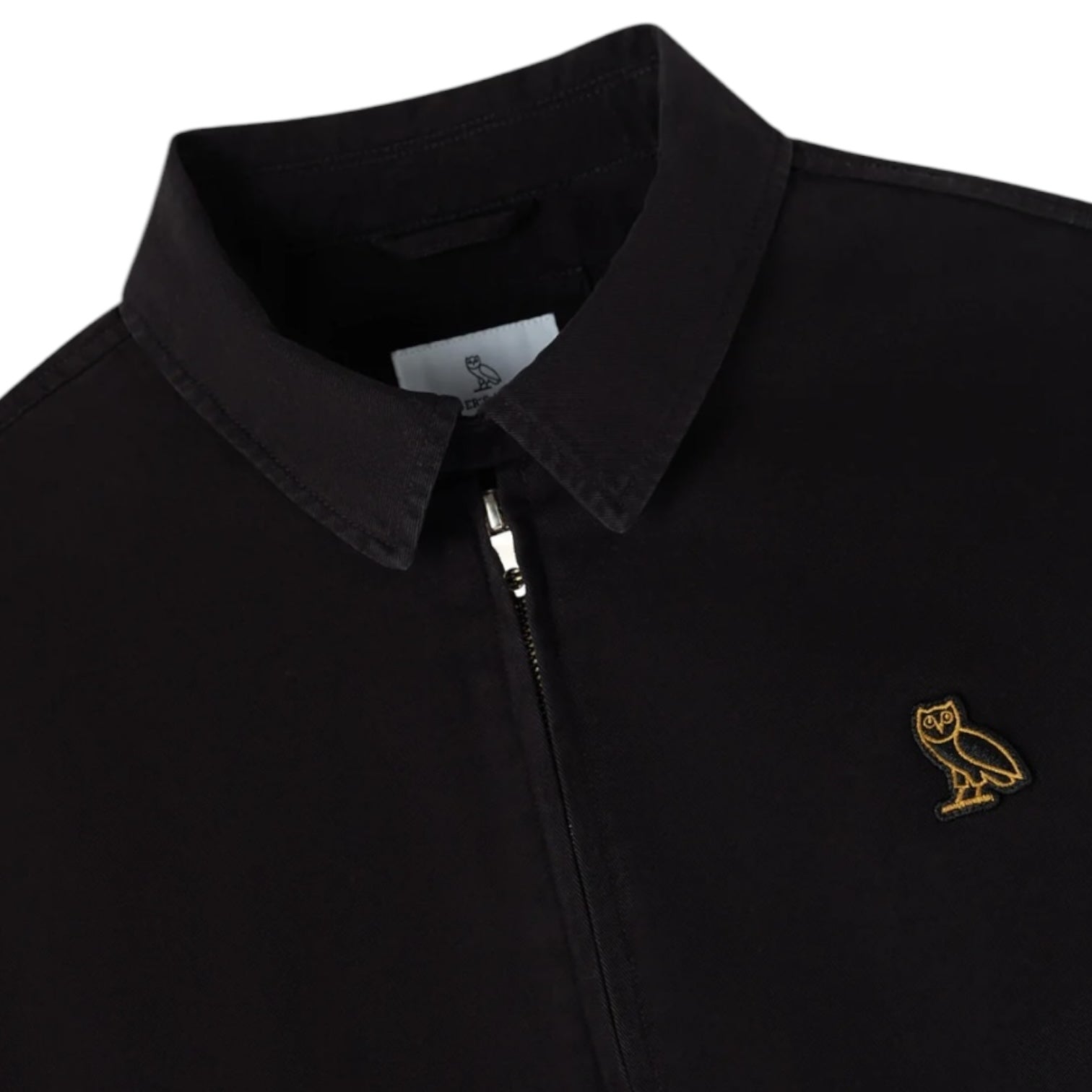 OVO Garment Dyed Herrington Jacket Black